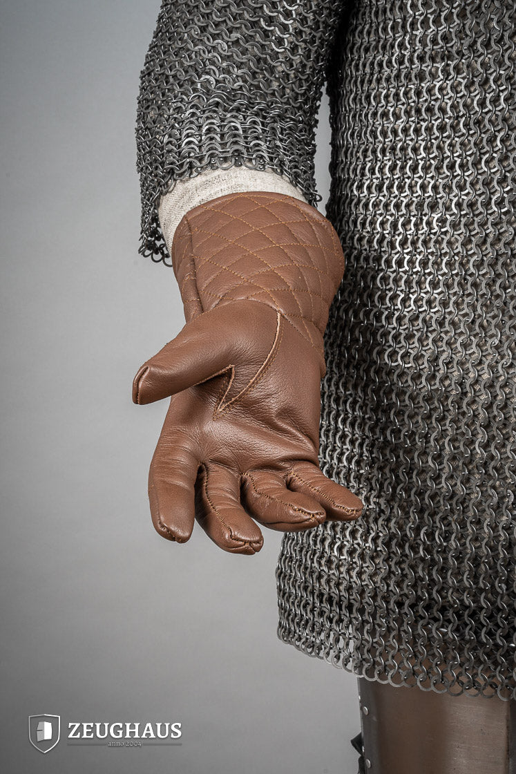 Leather Gloves Brown | Artikel | Wiccan Center