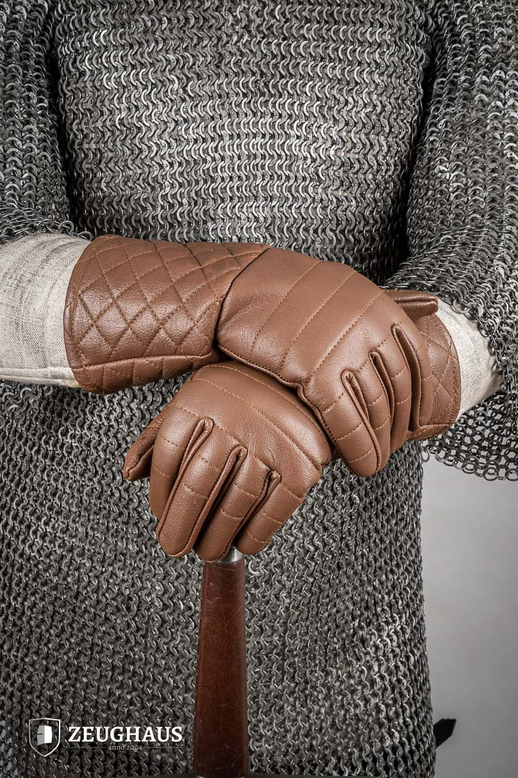 Leather Gloves Brown | Artikel | Wiccan Center