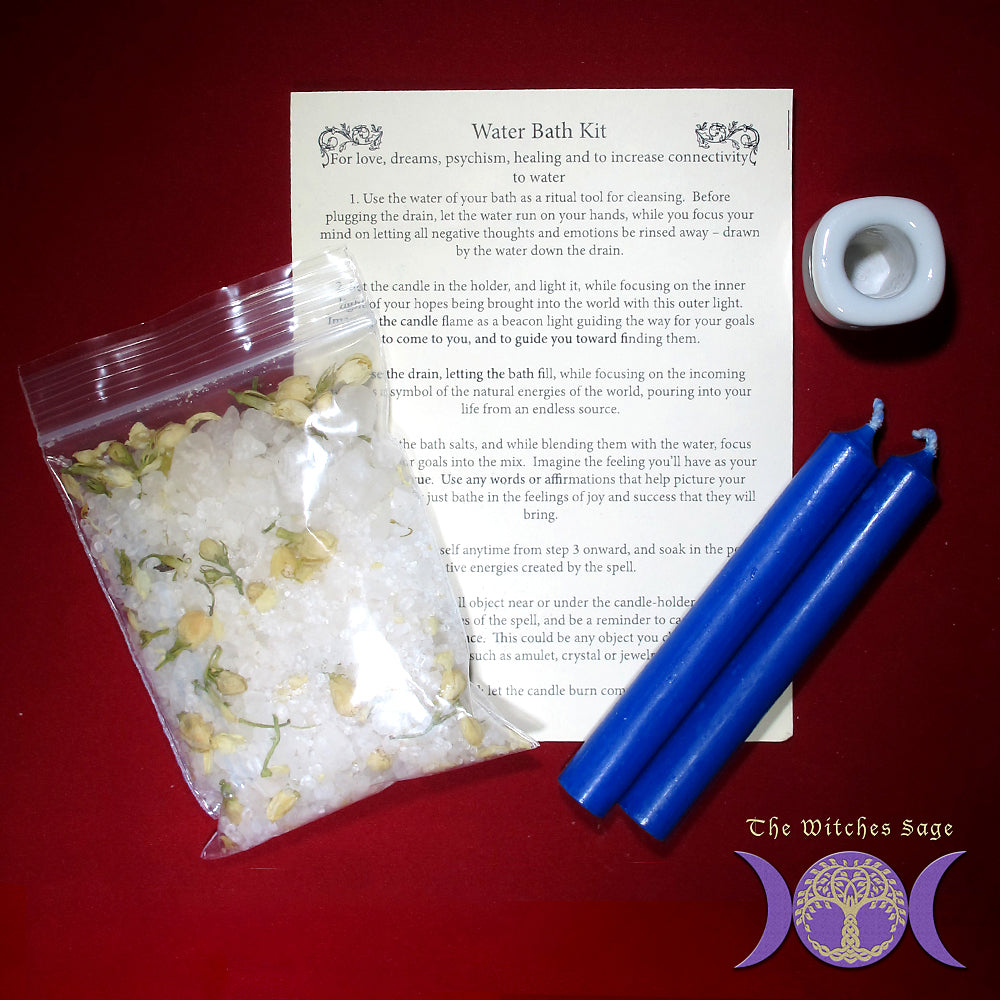 Water bath kit | Bath Salts | Wiccan Center