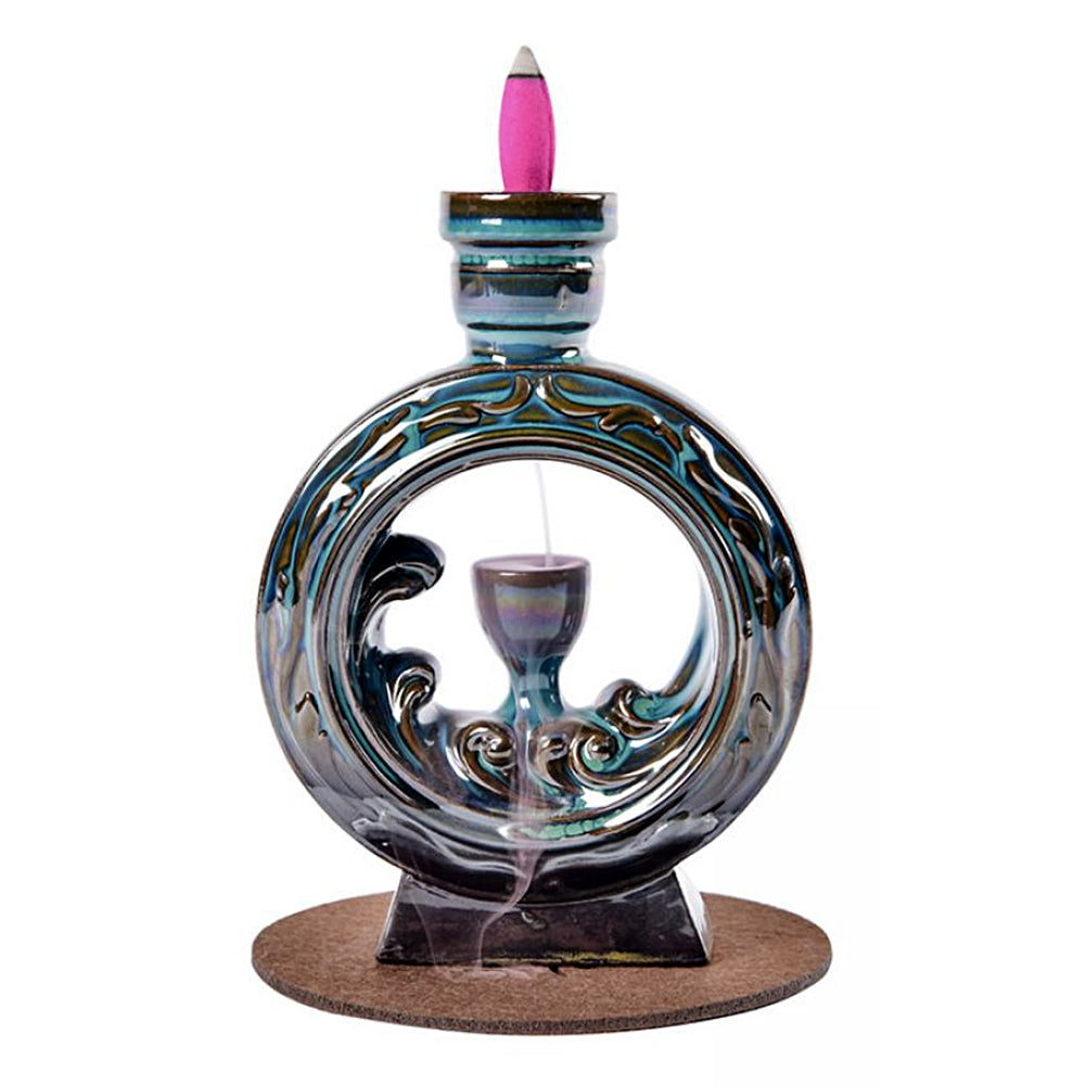 Waterfall Design Backflow Cone Burner