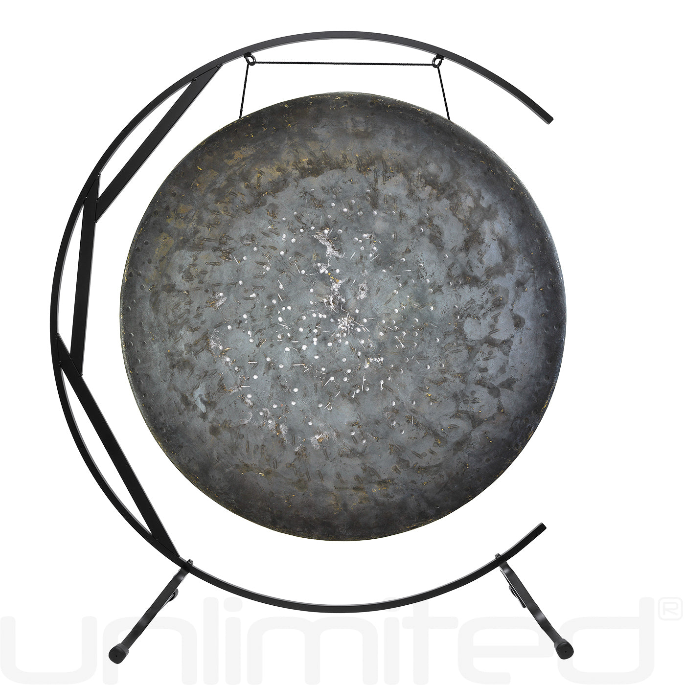 34" Chinese Gongs on the Welcoming Stand | Gong & Stand Combo | Wiccan Center