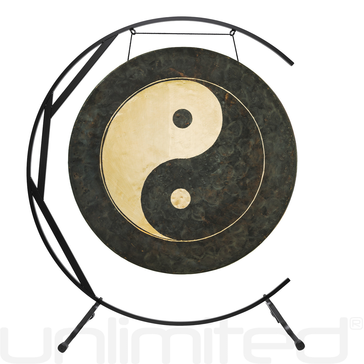 32" to 38" Taoist Moonlight Gongs on Stands