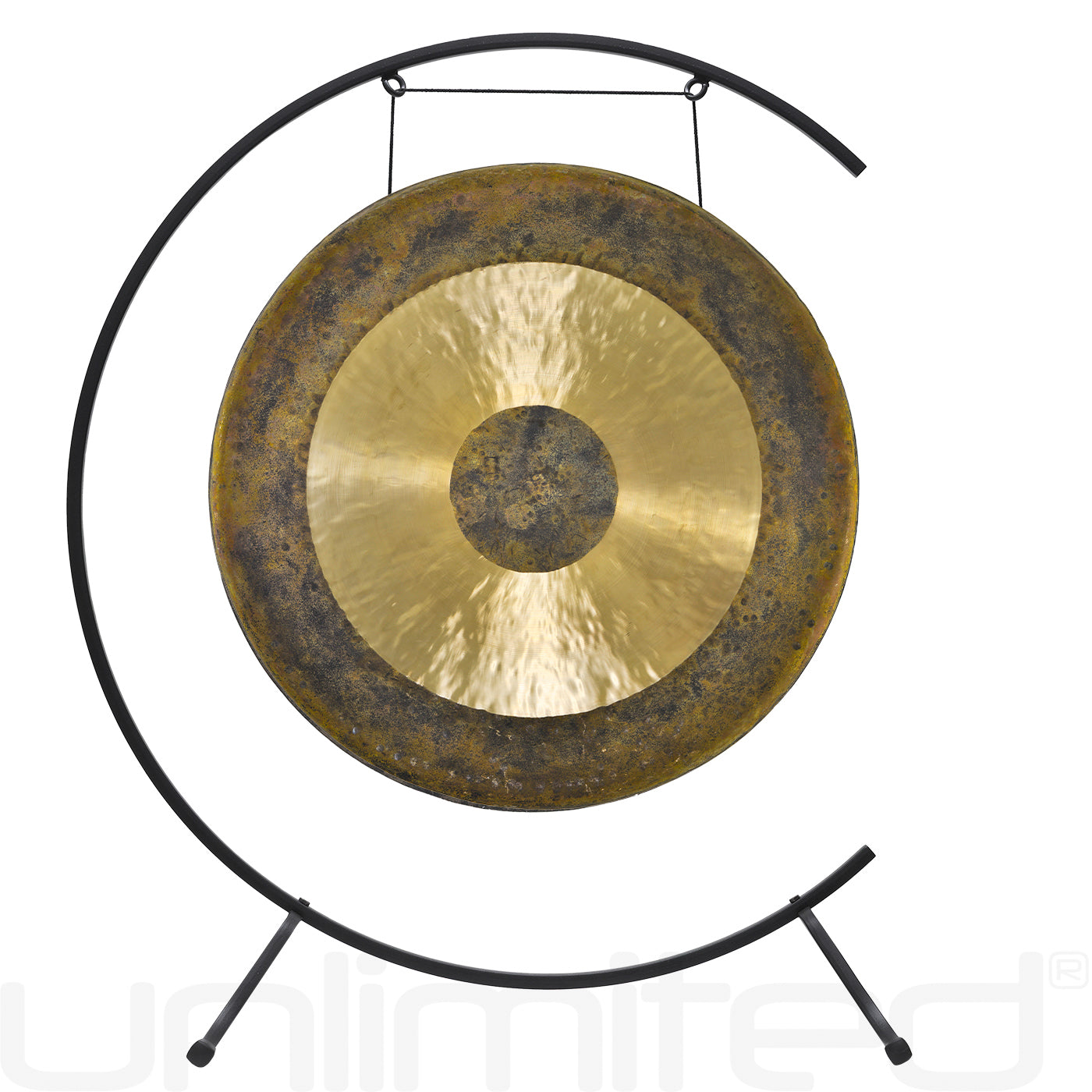 24" Chinese Gongs on the Welcoming Gong Stand | Gong & Stand Combo | Wiccan Center