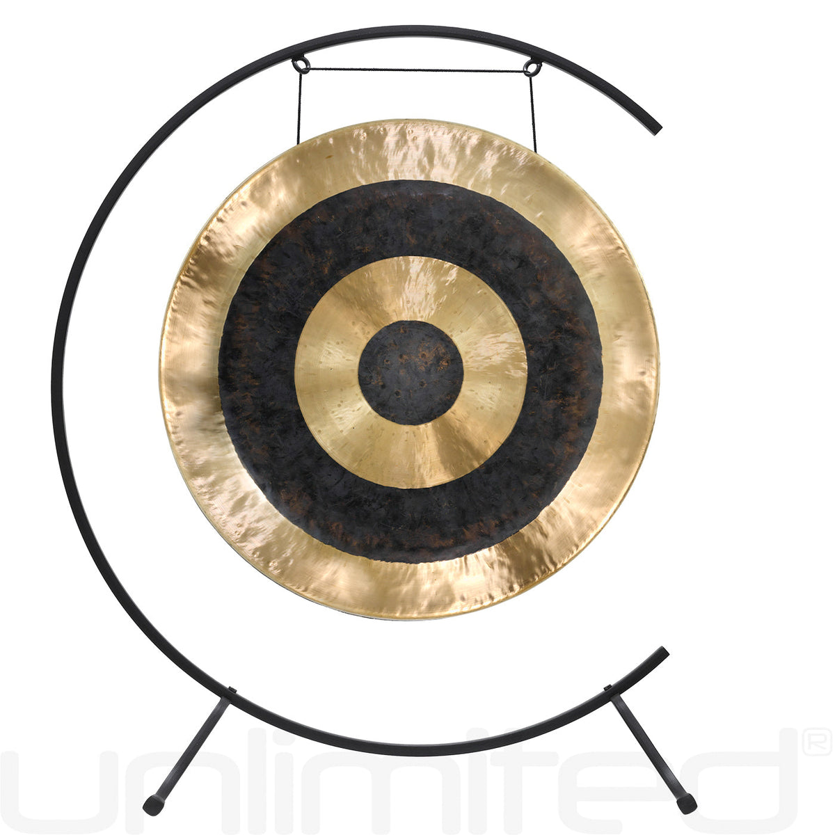 24" Chinese Gongs on the Welcoming Gong Stand