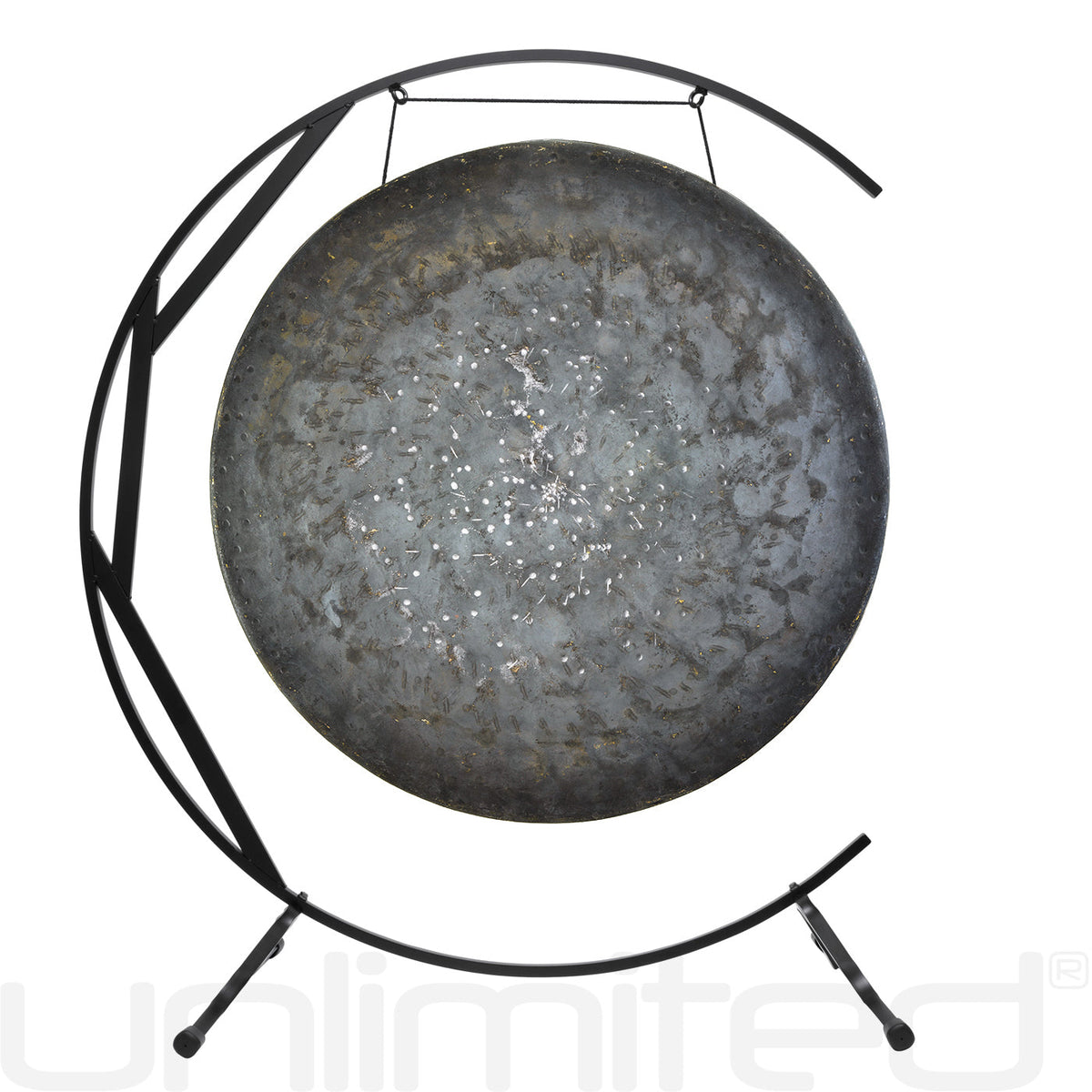 32" Chinese Gongs on the Welcoming Stand | Gong & Stand Combo | Wiccan Center