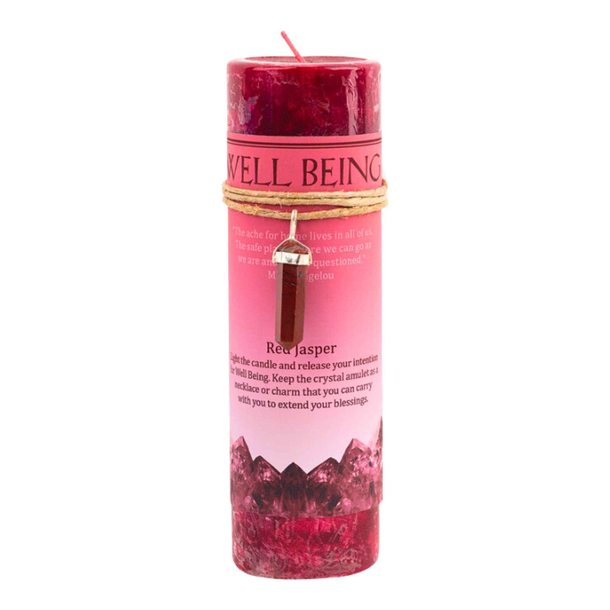 Crystal Energy Pillar Candle | Candles | Wiccan Center