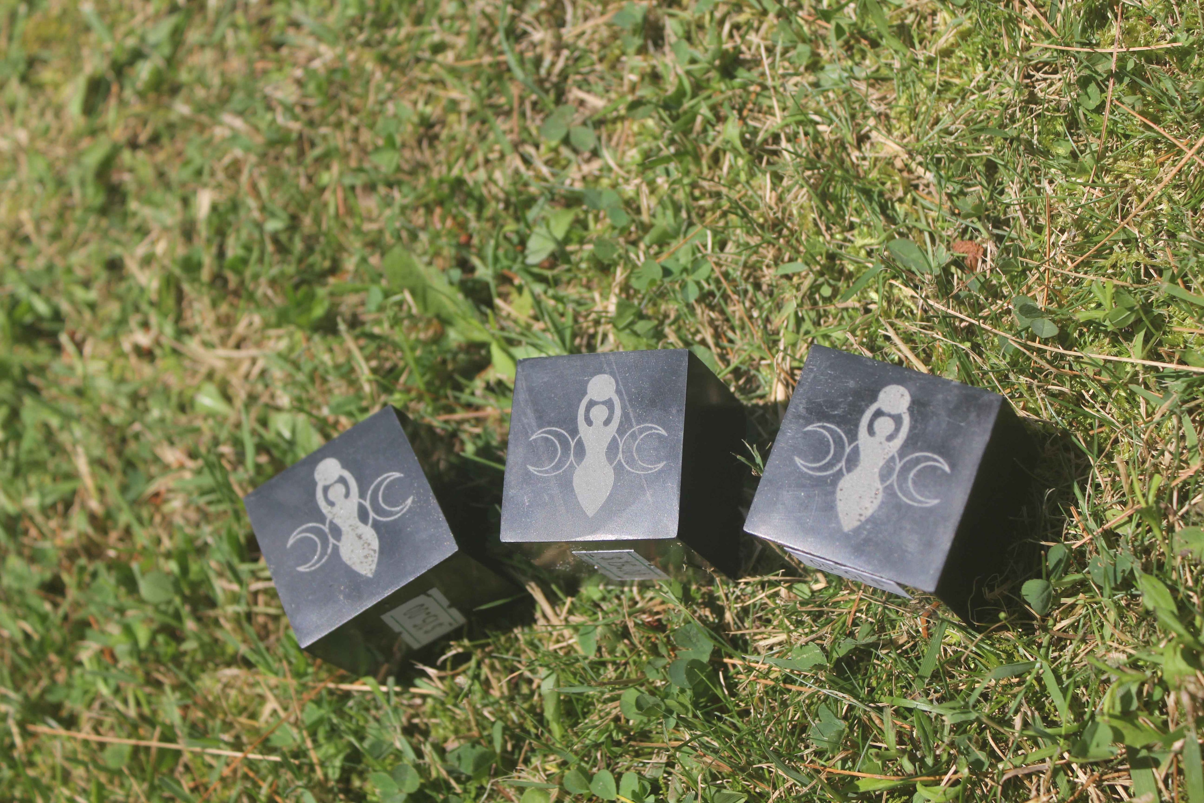 Taper Candle Holder- Triple Moon Goddess | | Wiccan Center