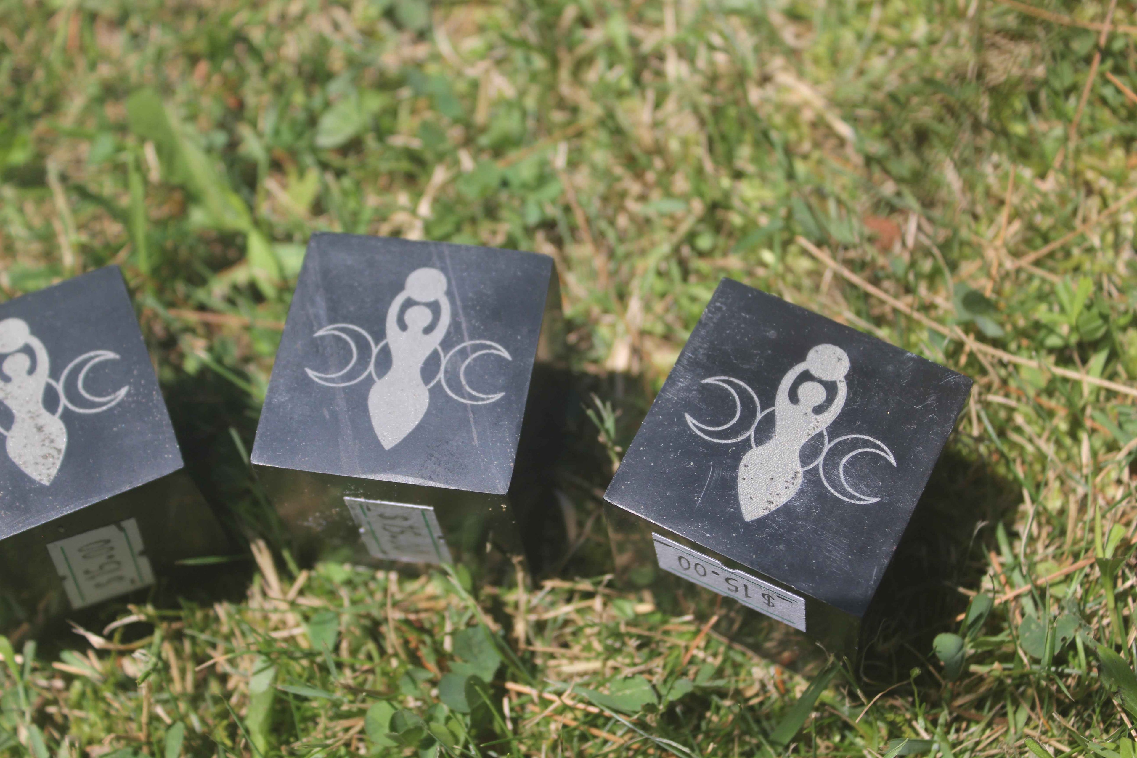 Taper Candle Holder- Triple Moon Goddess | | Wiccan Center