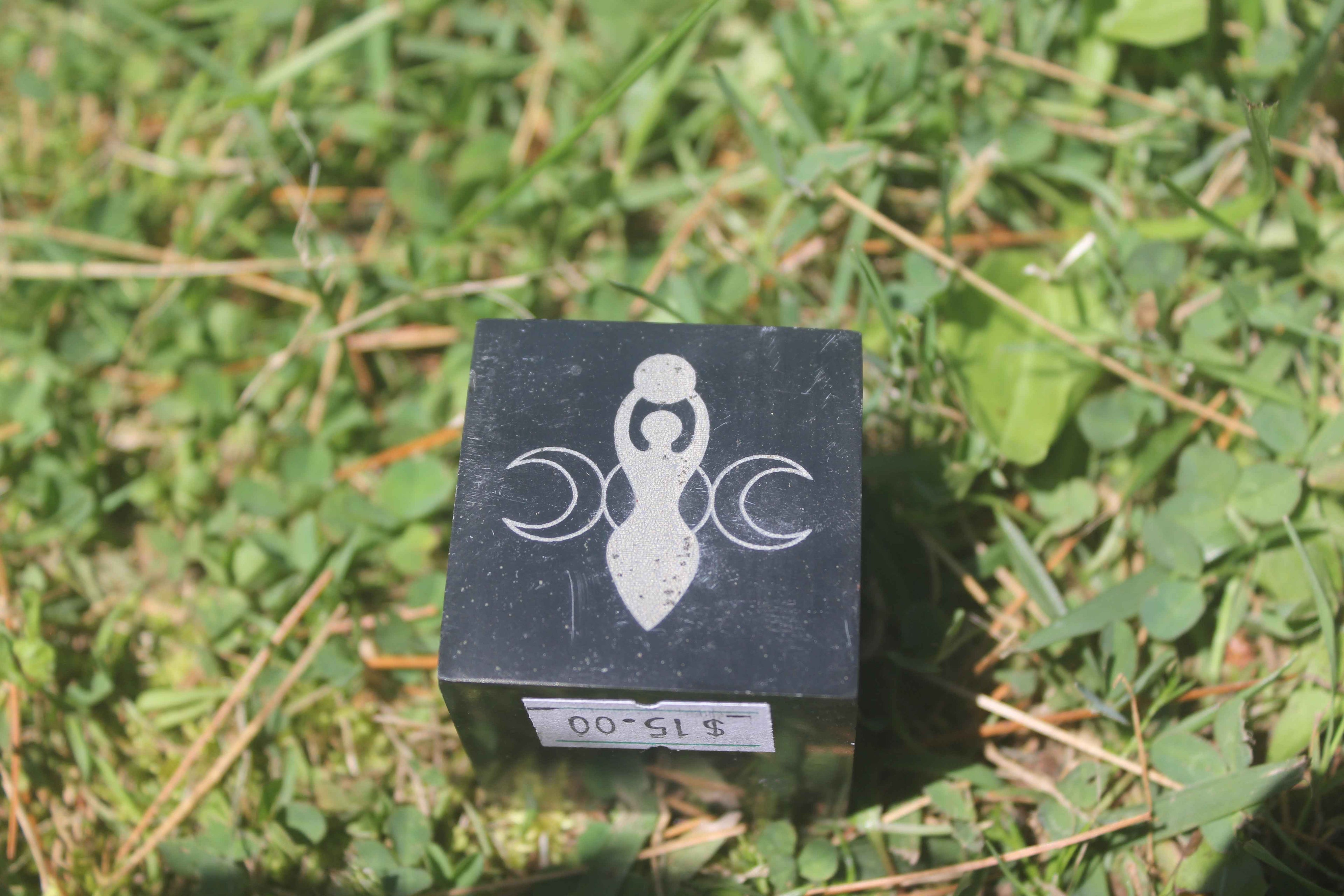 Taper Candle Holder- Triple Moon Goddess | | Wiccan Center