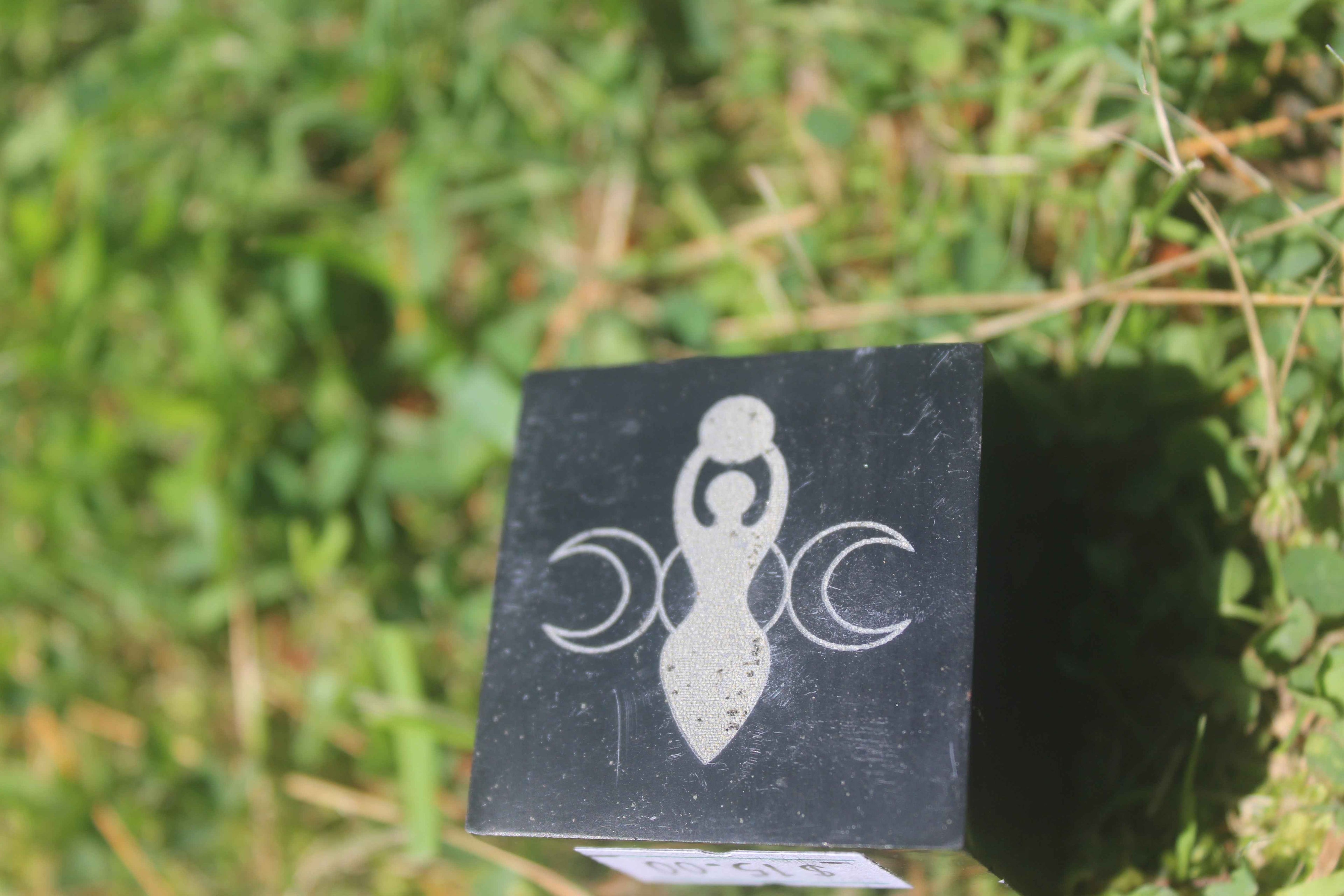 Taper Candle Holder- Triple Moon Goddess | | Wiccan Center