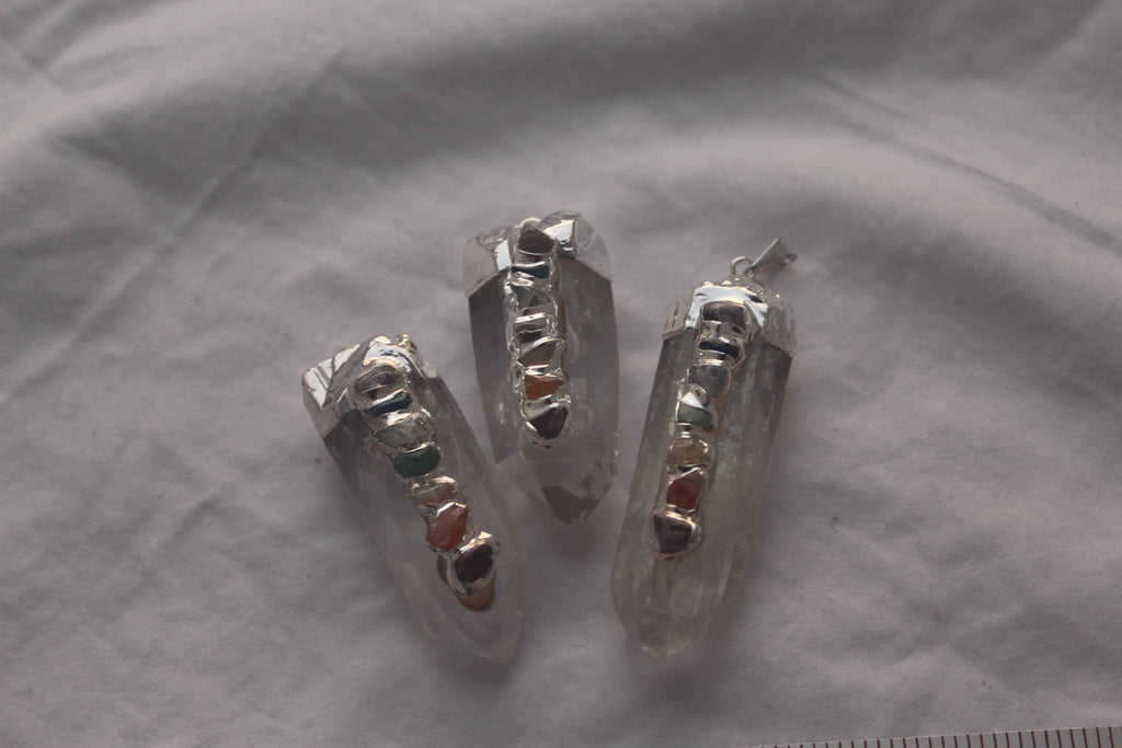 Chakra Quartz Pendant | | Wiccan Center