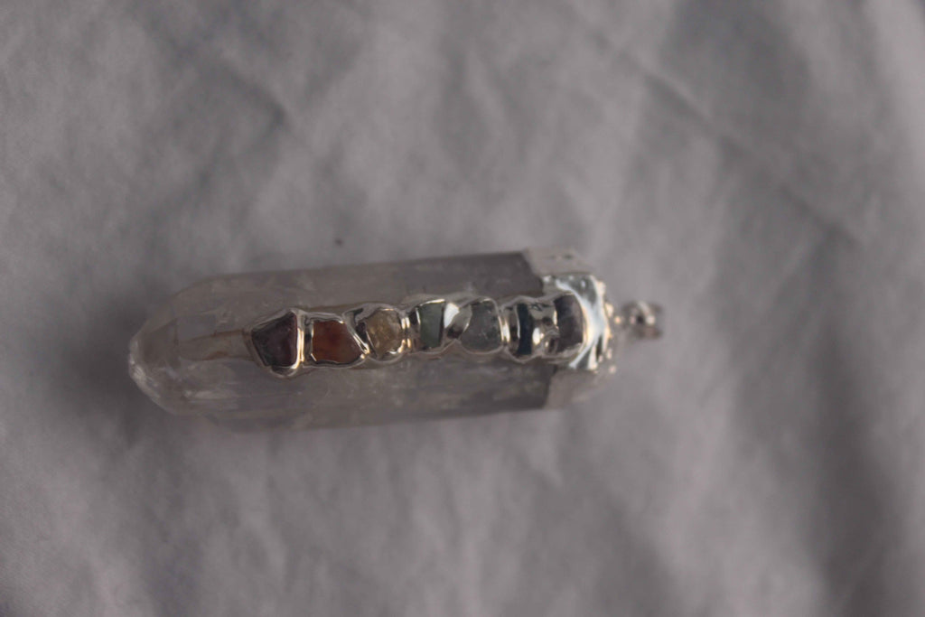 Chakra Quartz Pendant | | Wiccan Center