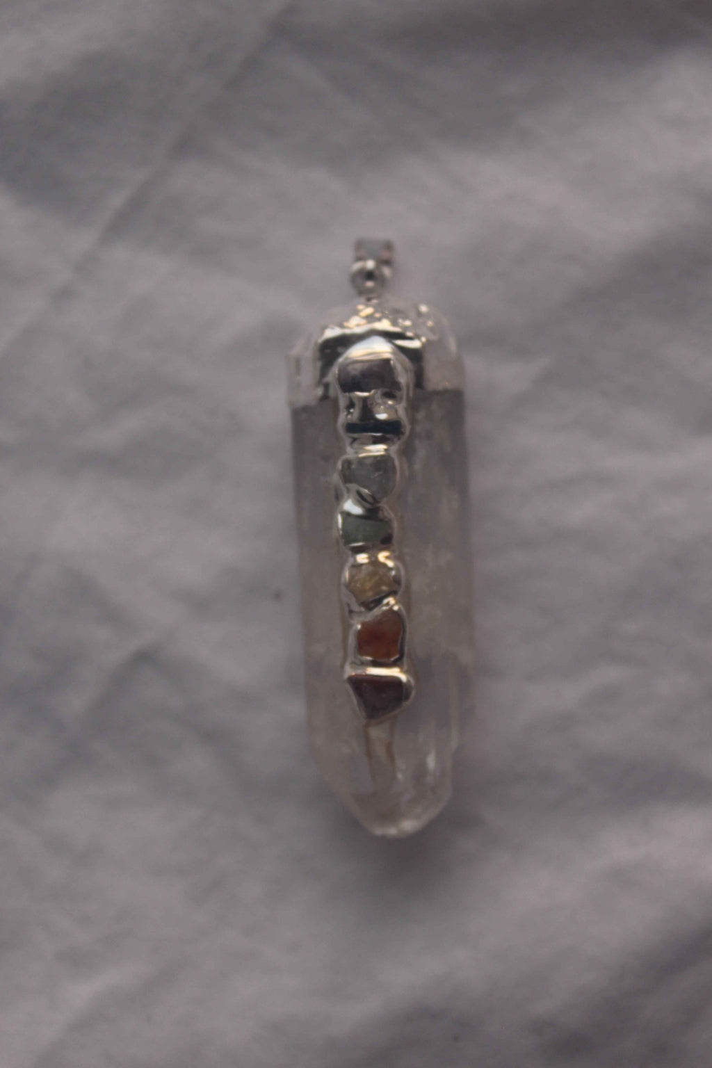 Chakra Quartz Pendant | | Wiccan Center