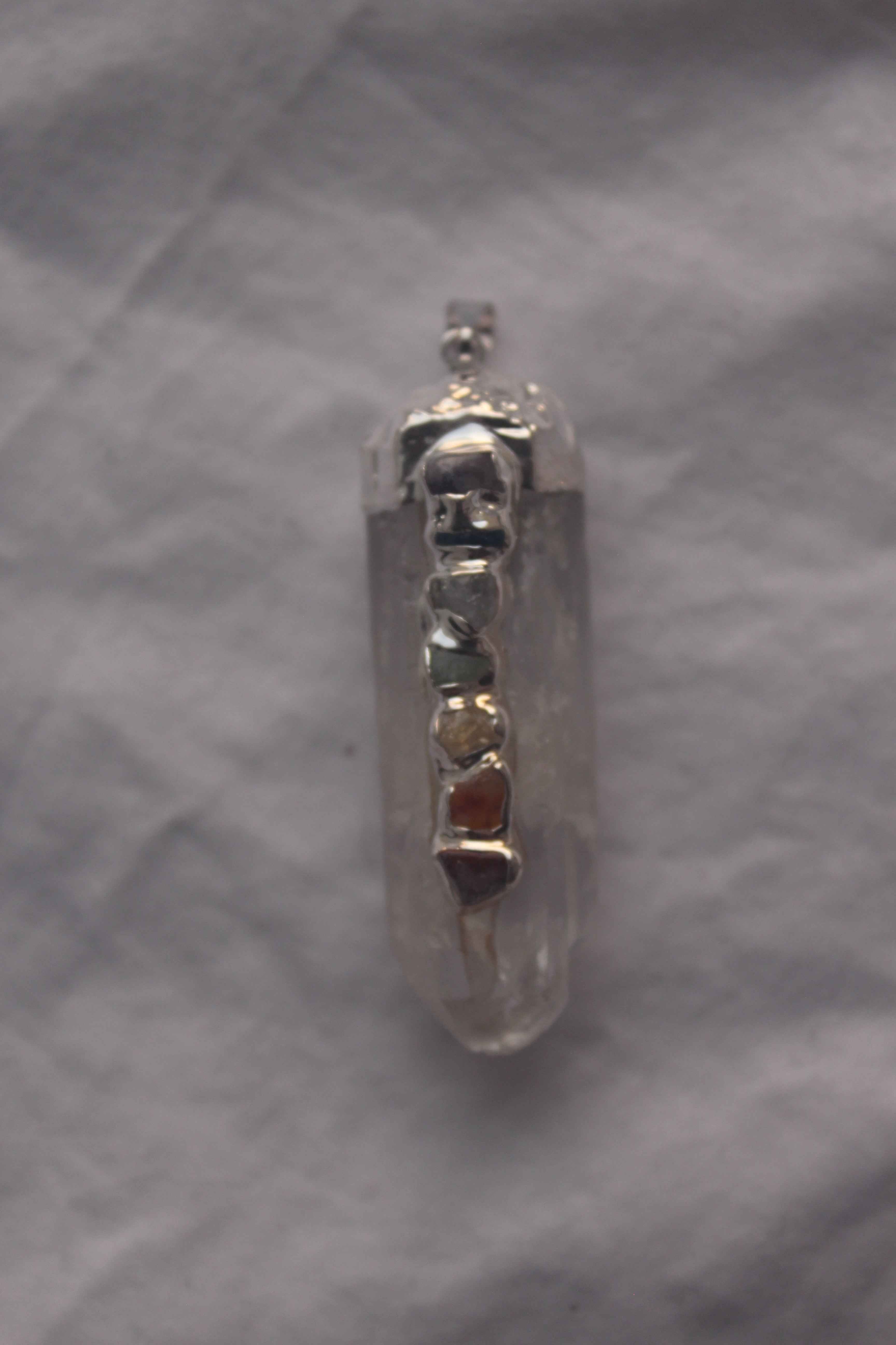 Chakra Quartz Pendant | | Wiccan Center