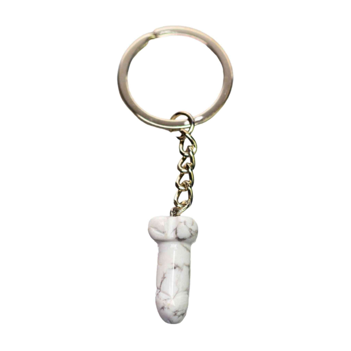 Crystal Phallus Keychain | Keychains | Wiccan Center