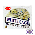 HEM White Sage Incense Cones | Incense | Wiccan Center