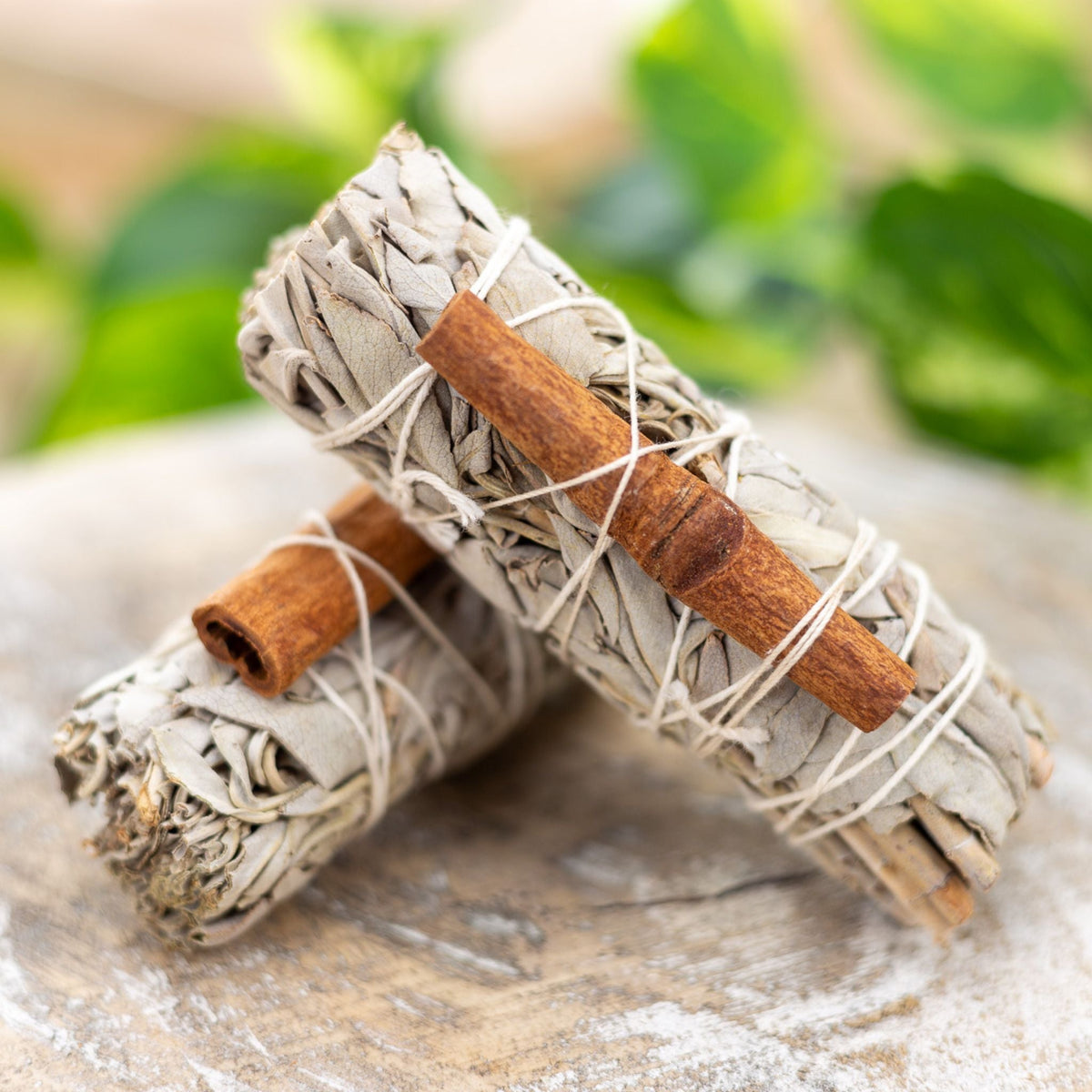 White Sage with Cinnamon Smudge Stick | | Wiccan Center