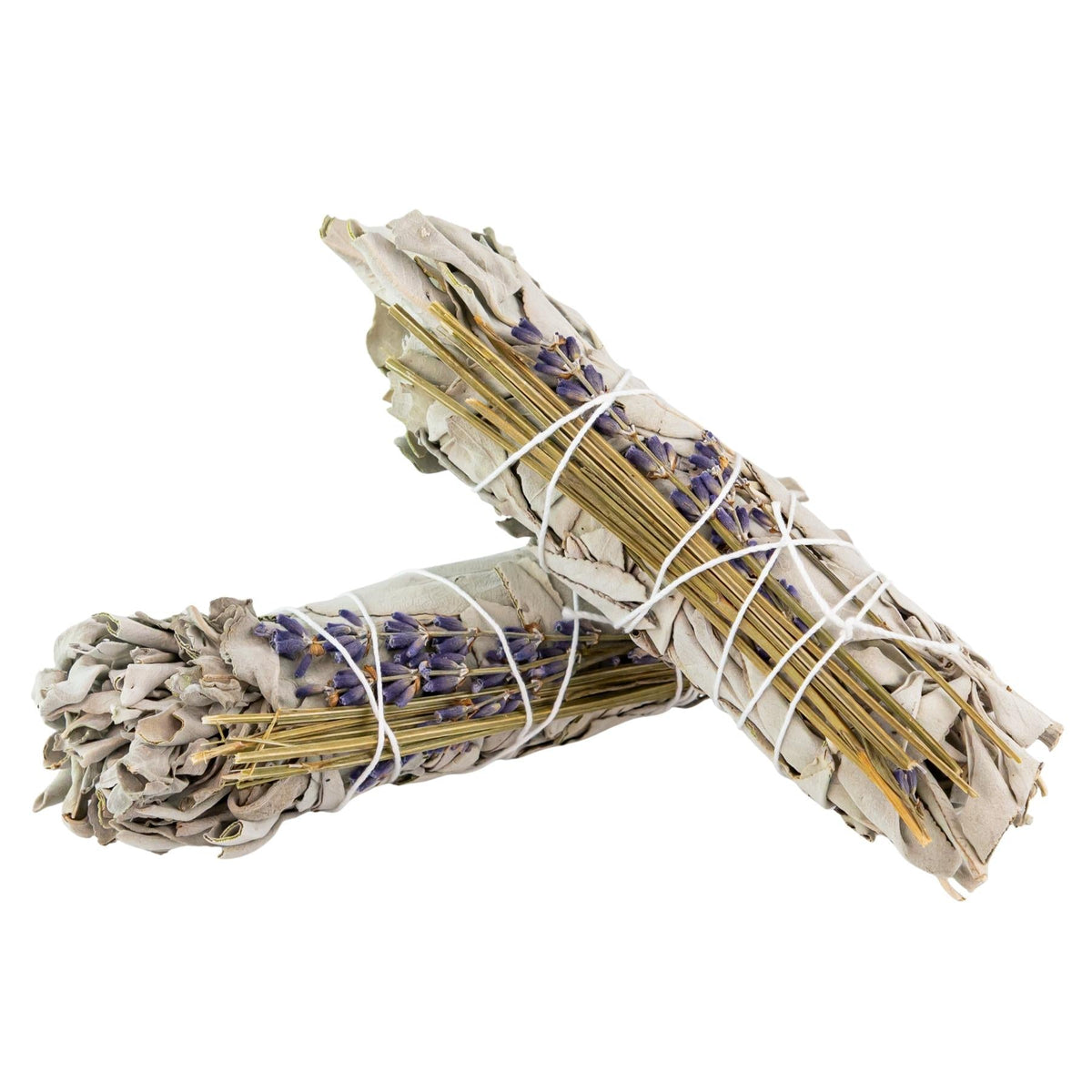 White Sage with Lavender Smudge Stick | Incense | Wiccan Center