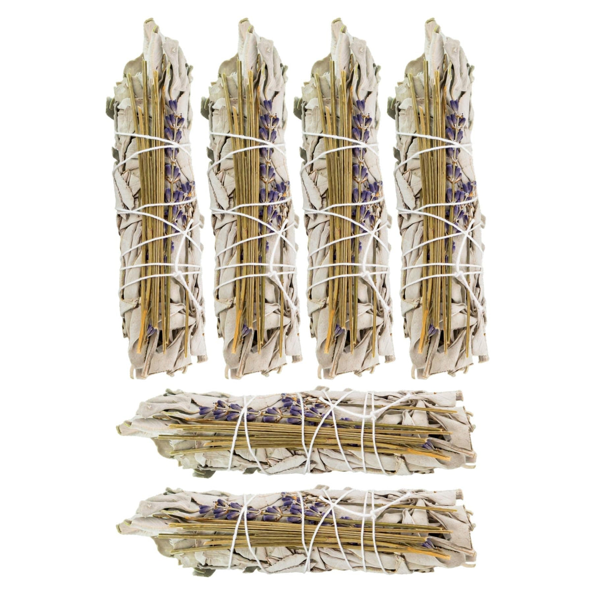 White Sage with Lavender Smudge Stick | Incense | Wiccan Center