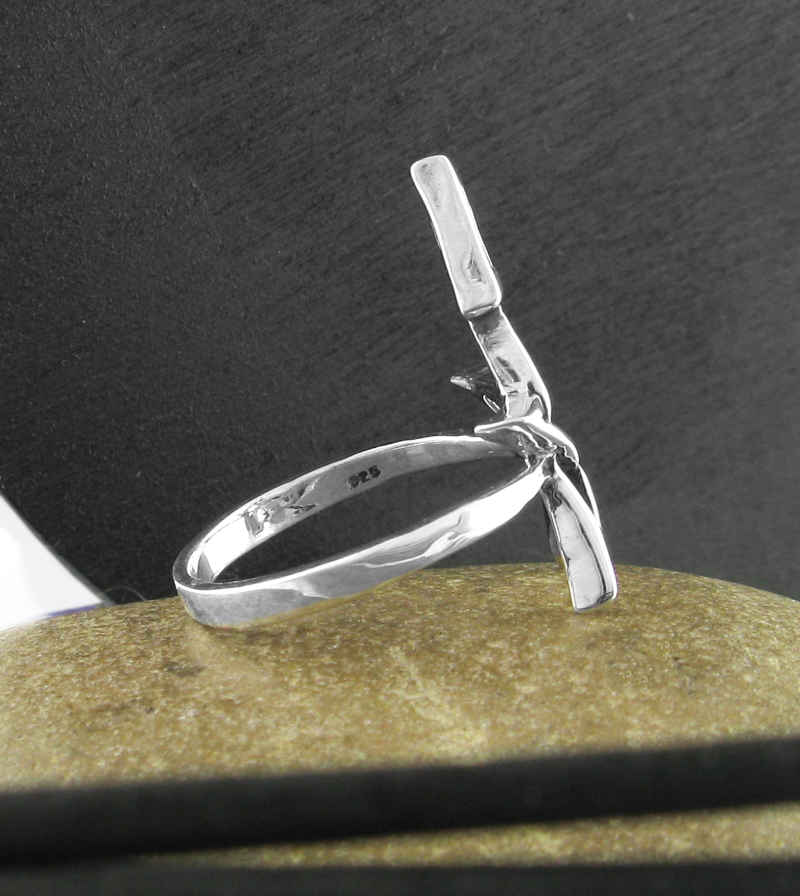 Wiccan Third Degree Pentagram Ring, Handmade - 925 Sterling Silver | Handmade > Silver | Wiccan Center