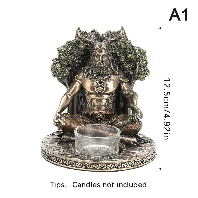 Celtic God & Goddess Candle Holder | Candle | Wiccan Center
