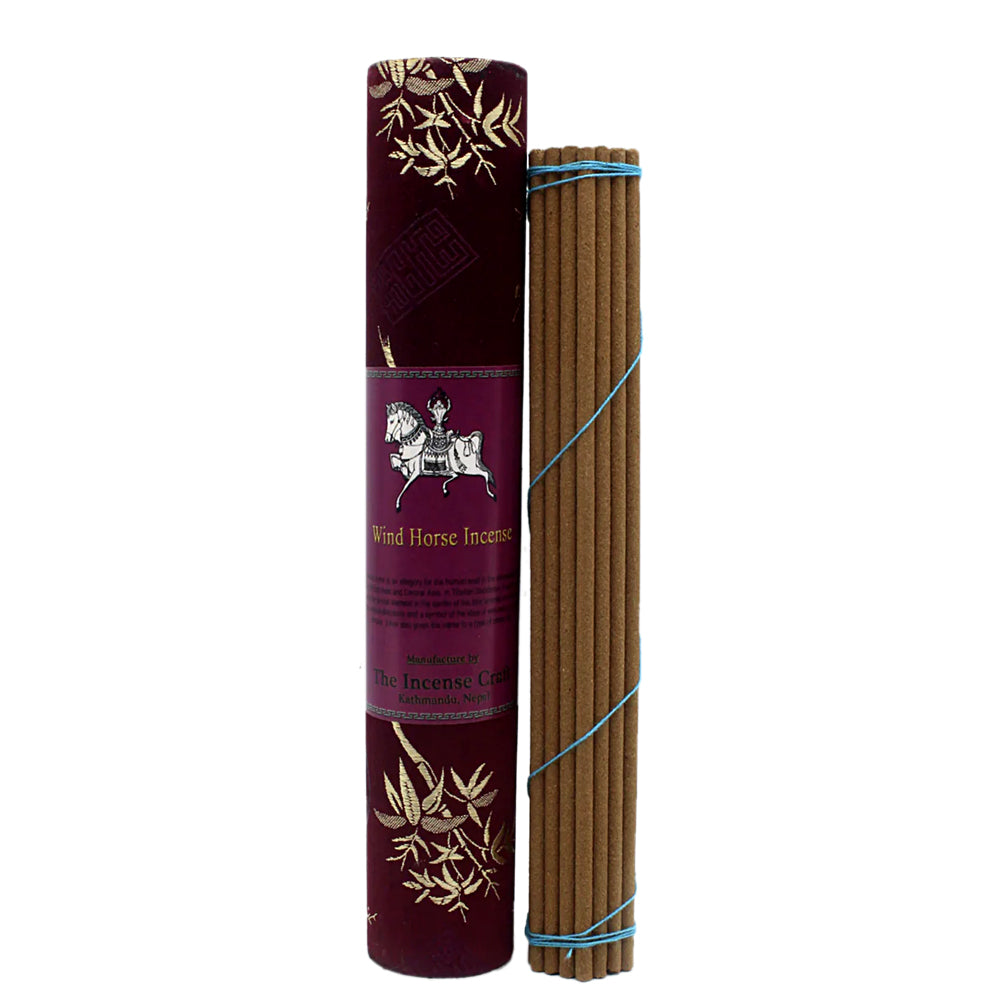 WindHorse Brocade Tube Tibetan Incense Sticks | Incense | Wiccan Center