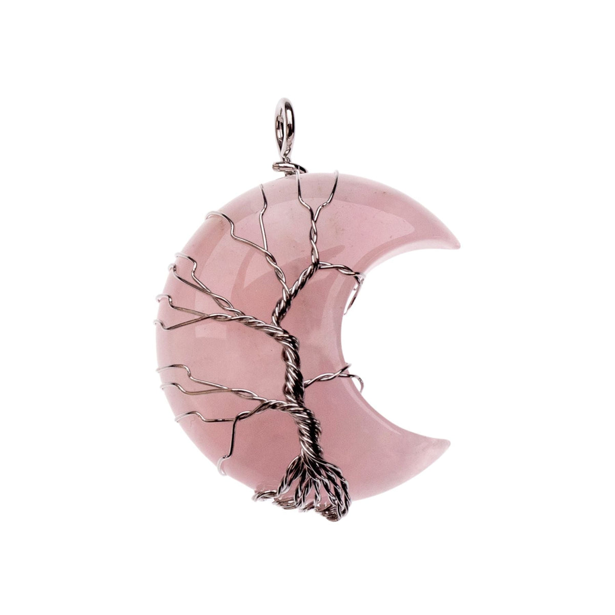 Wire Wrapped Moon Pendant | | Wiccan Center