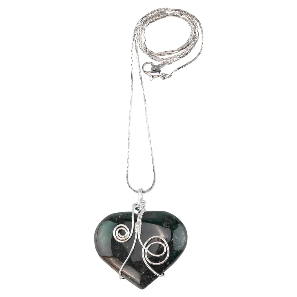 Wire Wrapped Crystal Necklace | | Wiccan Center