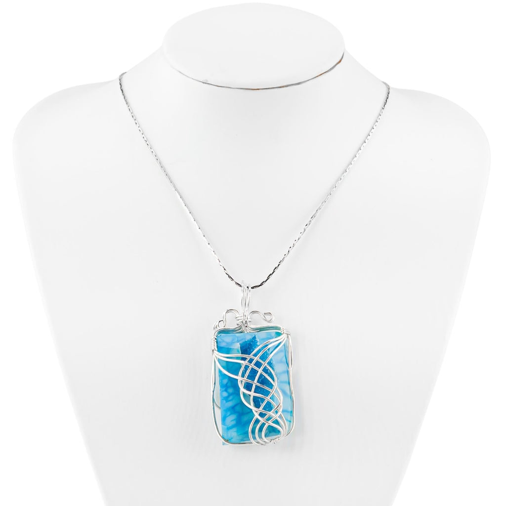 Wire Wrapped Crystal Necklace | | Wiccan Center