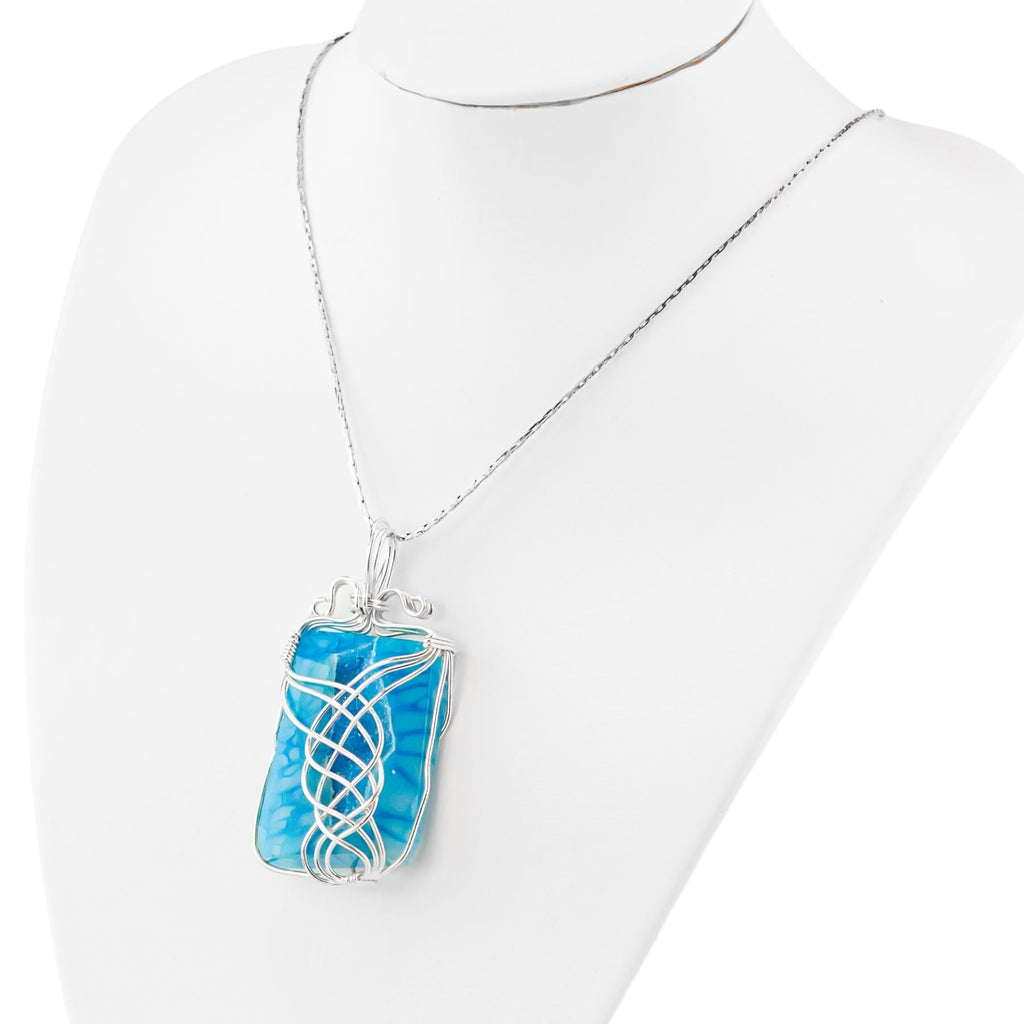 Wire Wrapped Crystal Necklace | | Wiccan Center