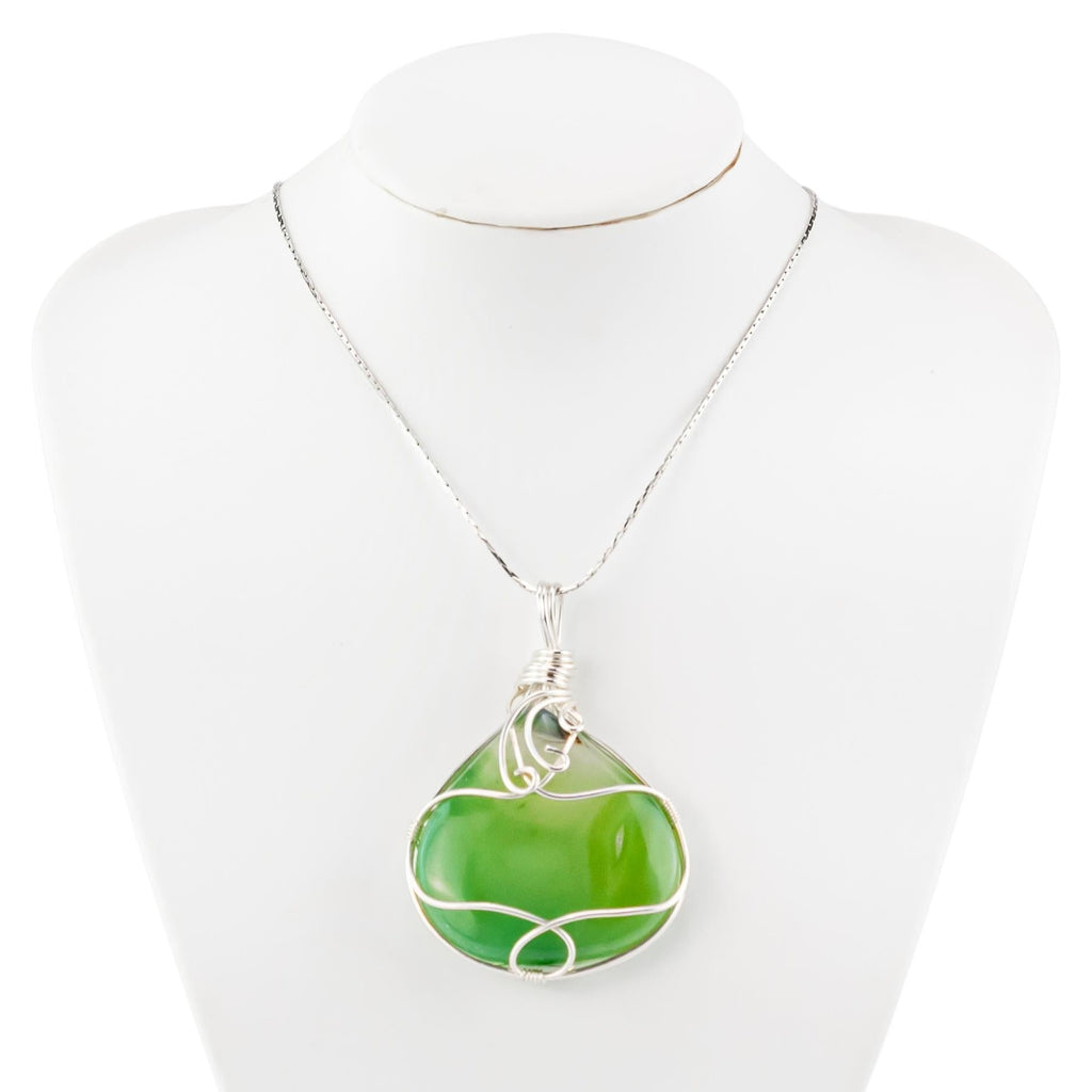 Wire Wrapped Crystal Necklace | | Wiccan Center