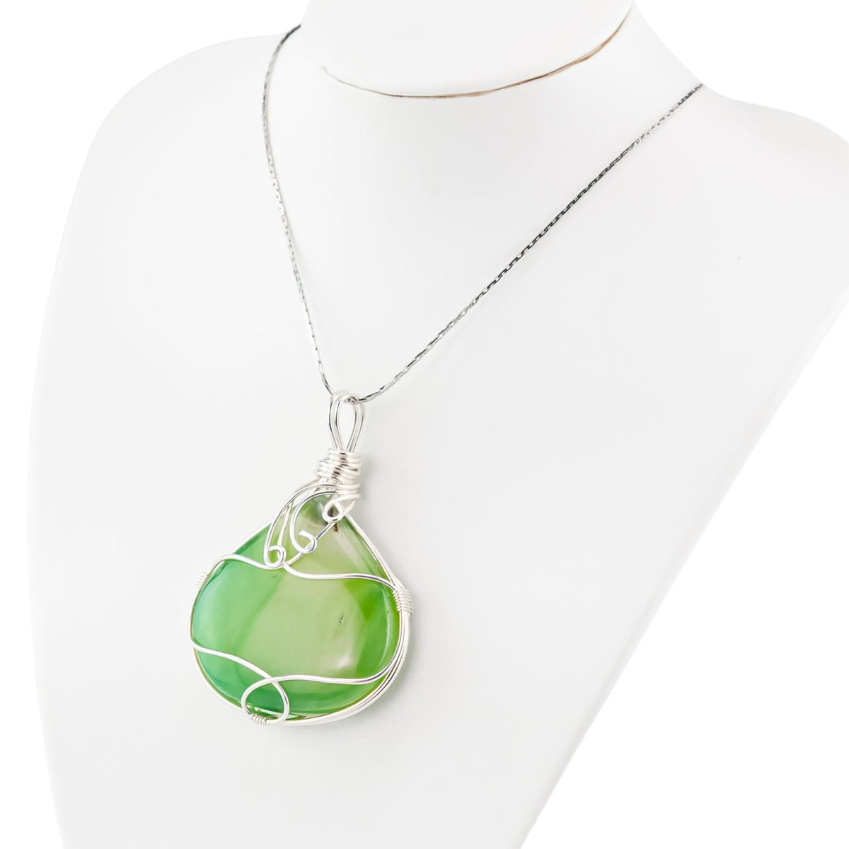 Wire Wrapped Crystal Necklace | | Wiccan Center