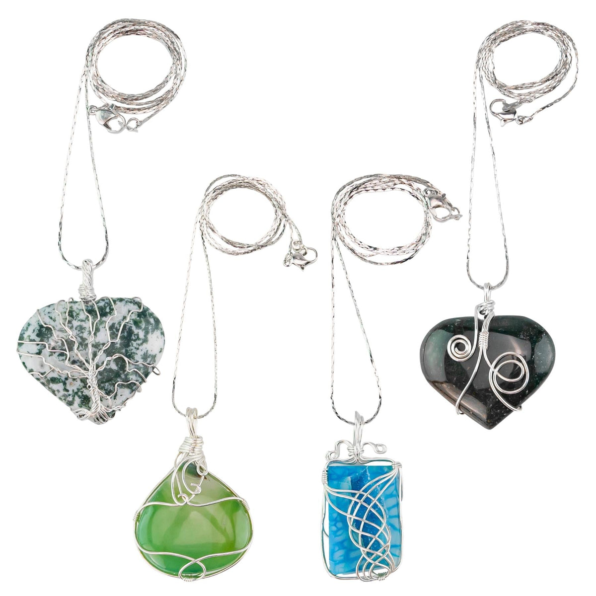 Wire Wrapped Crystal Necklace | | Wiccan Center