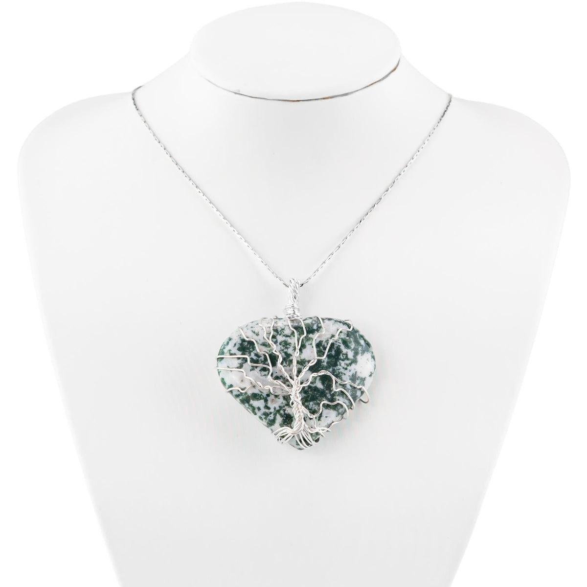 Wire Wrapped Crystal Necklace | | Wiccan Center