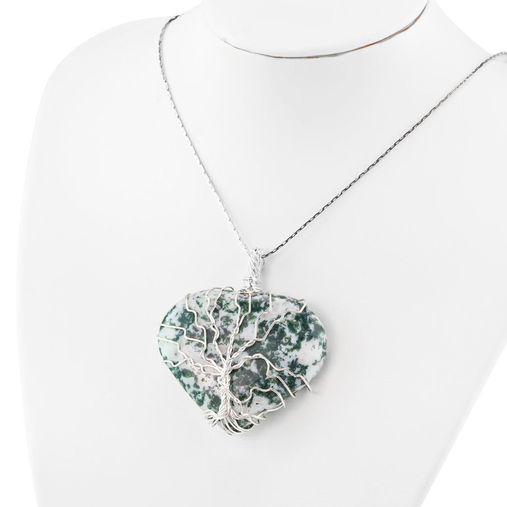 Wire Wrapped Crystal Necklace | | Wiccan Center