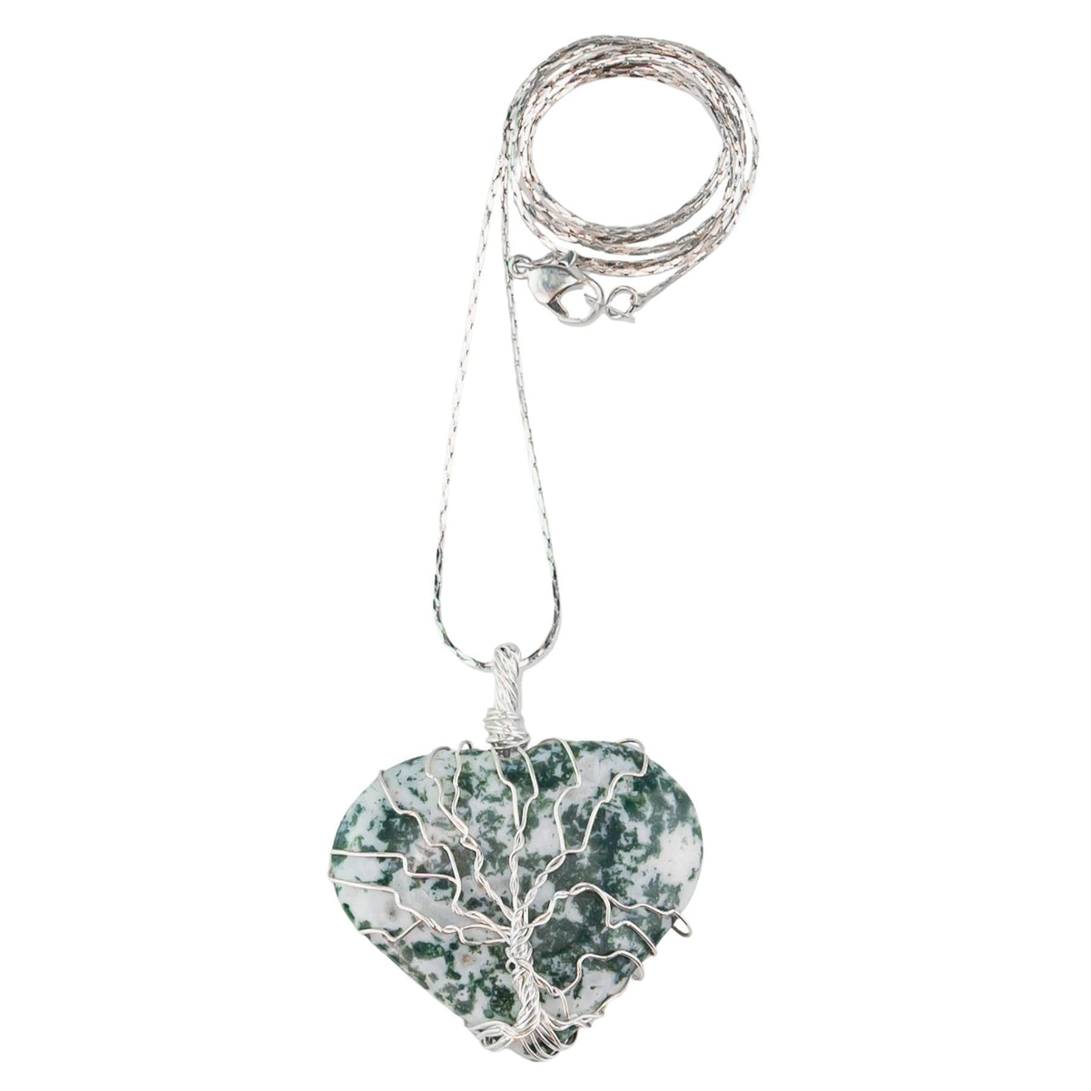Wire Wrapped Crystal Necklace