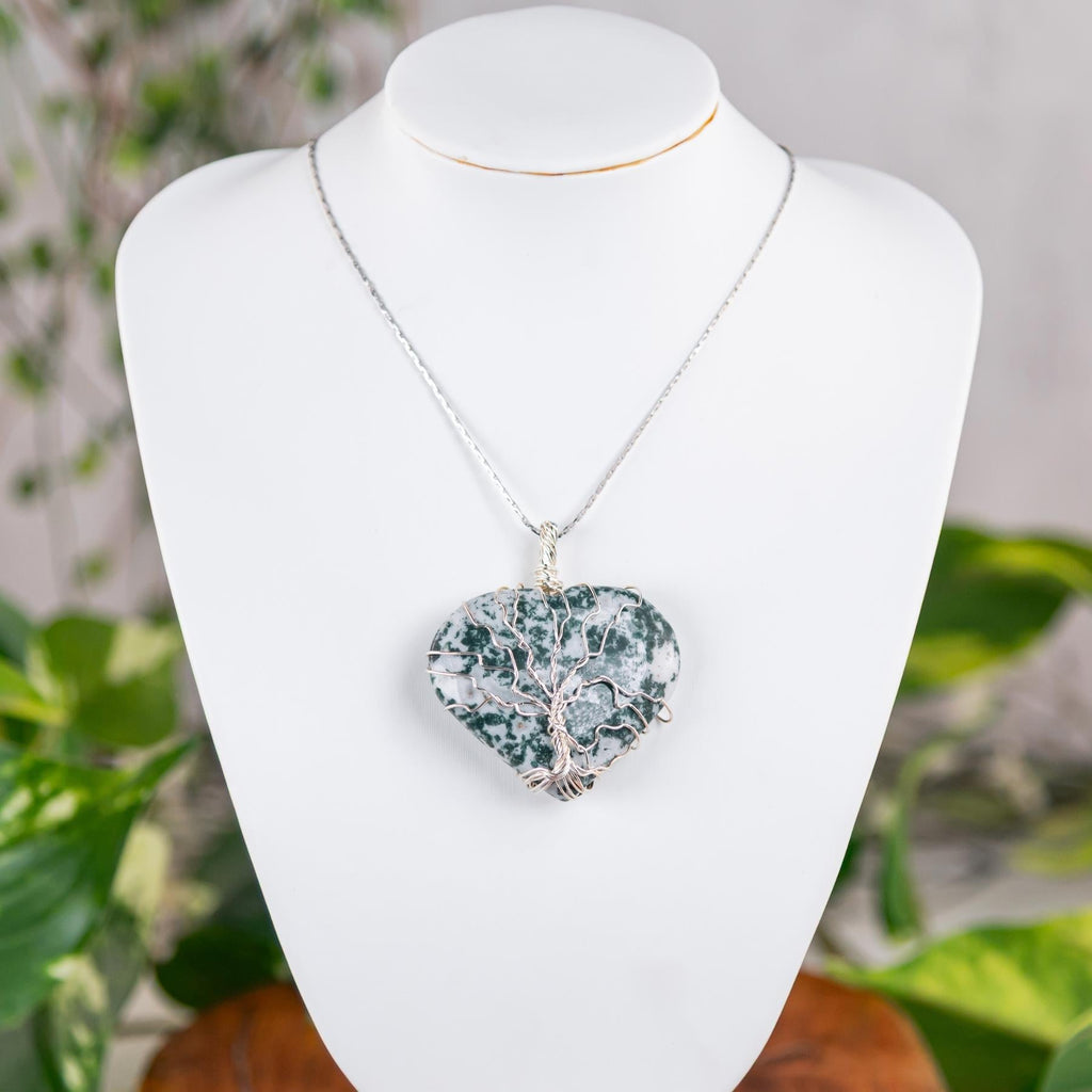 Wire Wrapped Crystal Necklace | | Wiccan Center