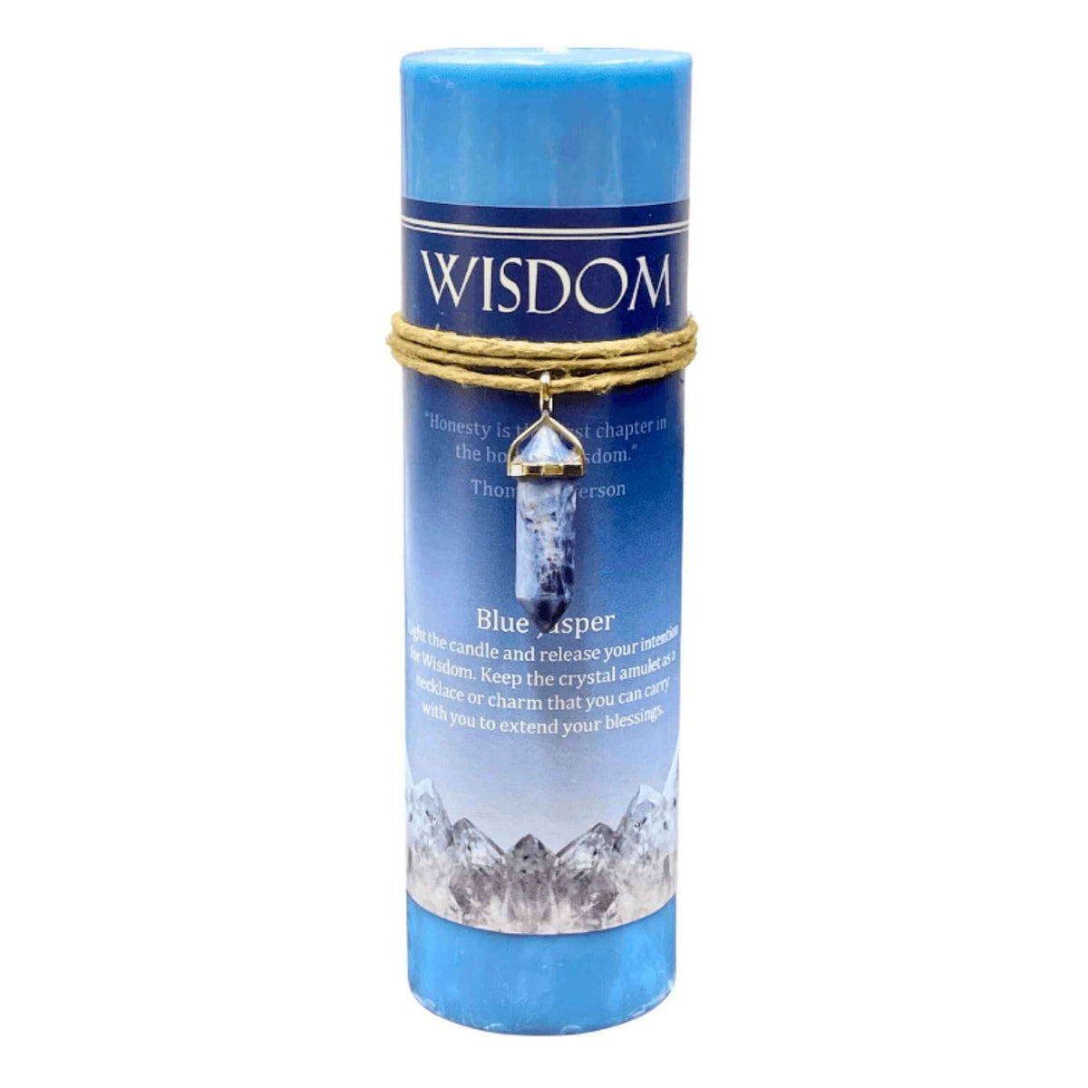 Crystal Energy Pillar Candle | Candles | Wiccan Center