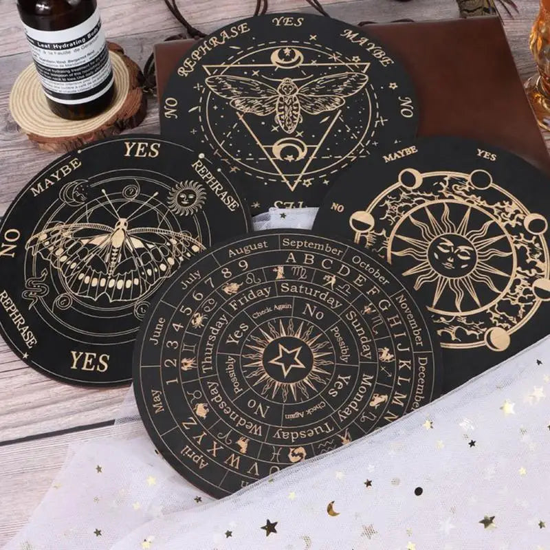 Wooden Pendulum Boards | Pendulum Board | Wiccan Center