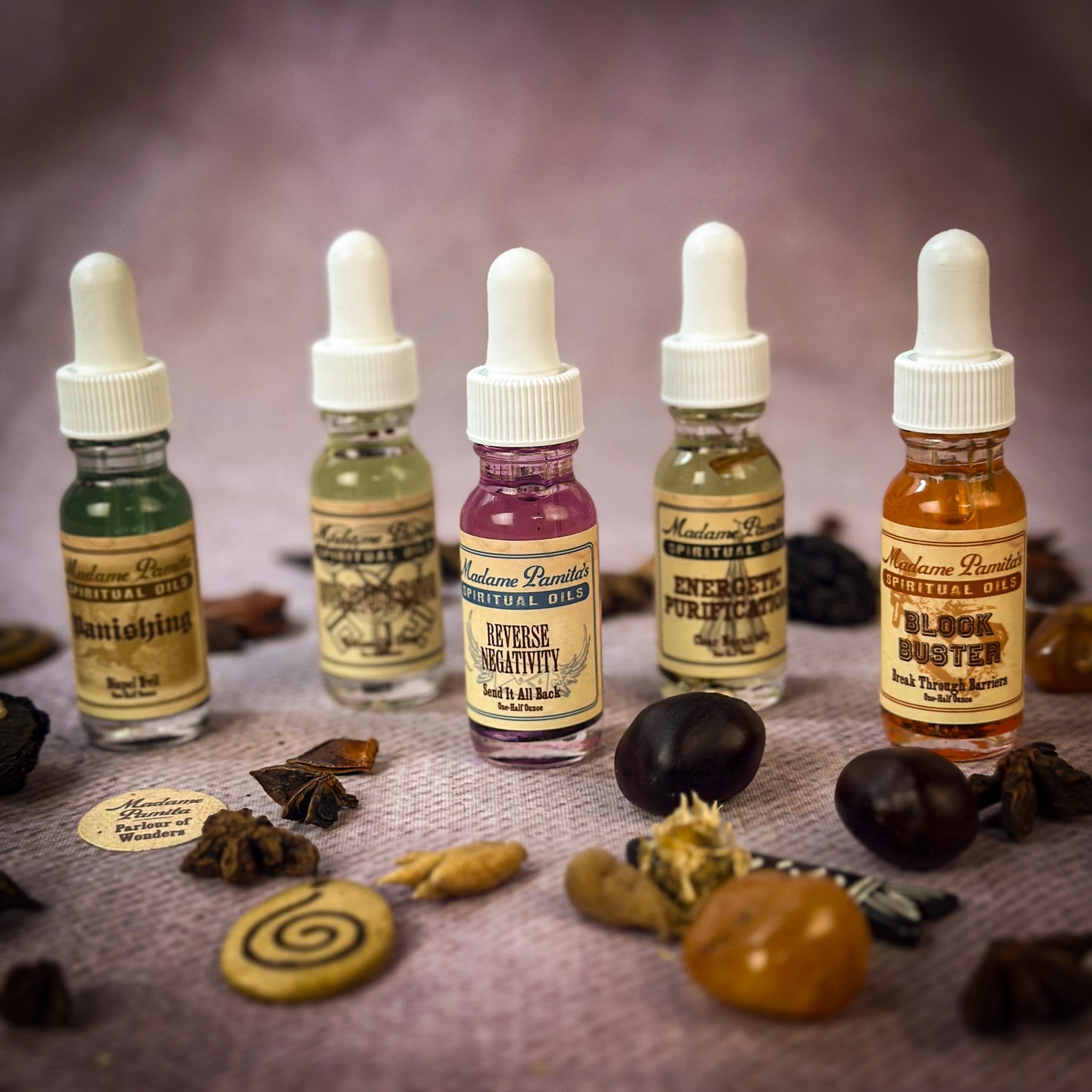 Spiritual Oil Variety Pack: Cleansing Magic | | Wiccan Center