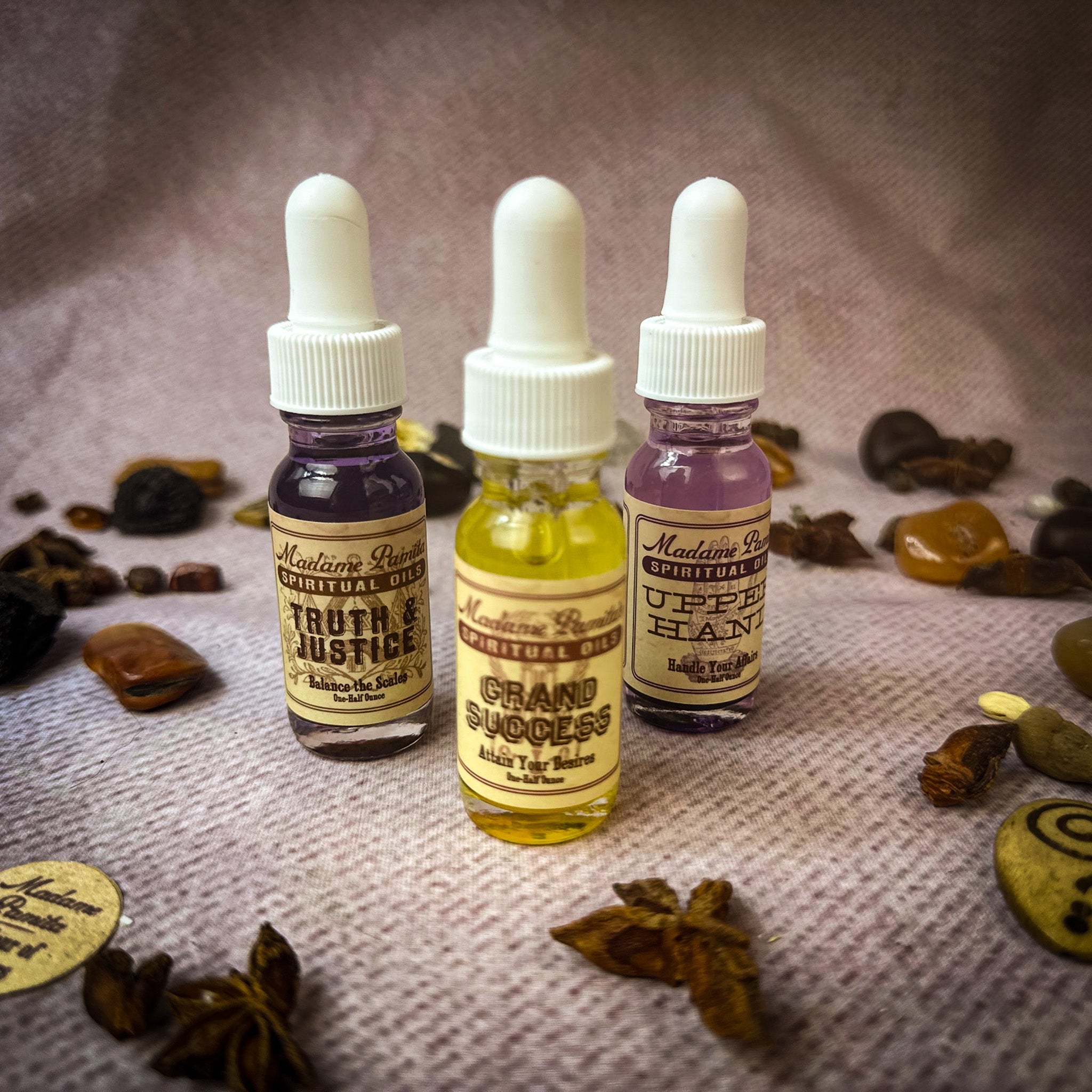 Spiritual Oil Variety Pack: Court Case Magic | | Wiccan Center