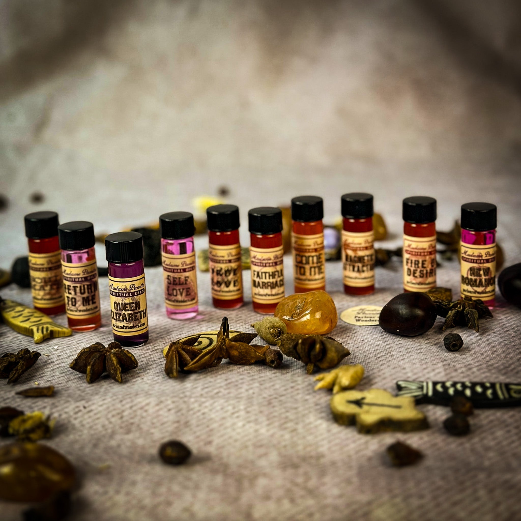 Spiritual Oil Variety Pack: Love Magic | | Wiccan Center