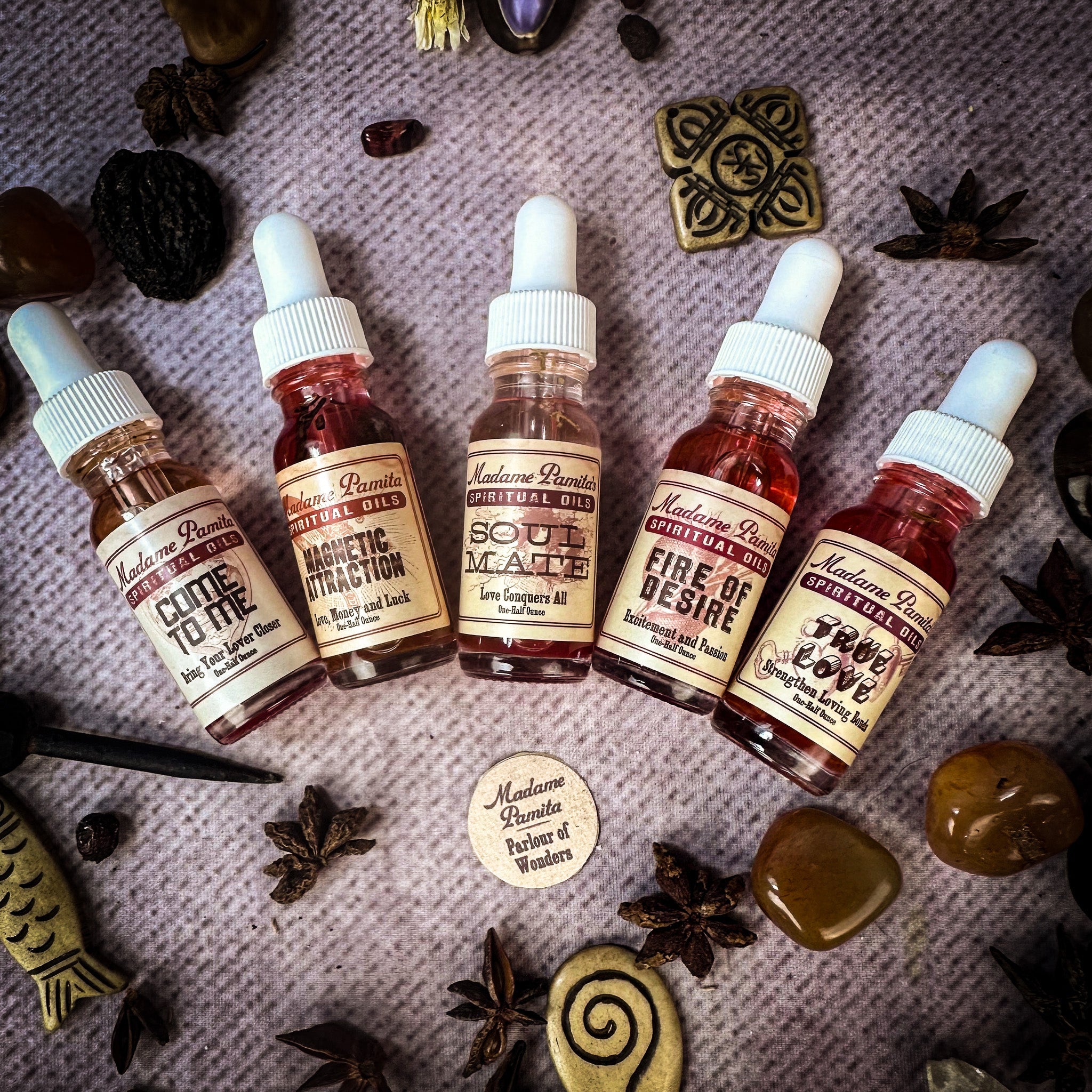 Spiritual Oil Variety Pack: Love Magic | | Wiccan Center