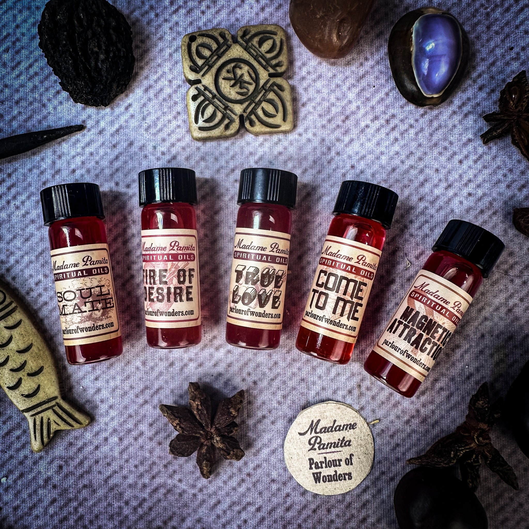 Spiritual Oil Variety Pack: Love Magic | | Wiccan Center