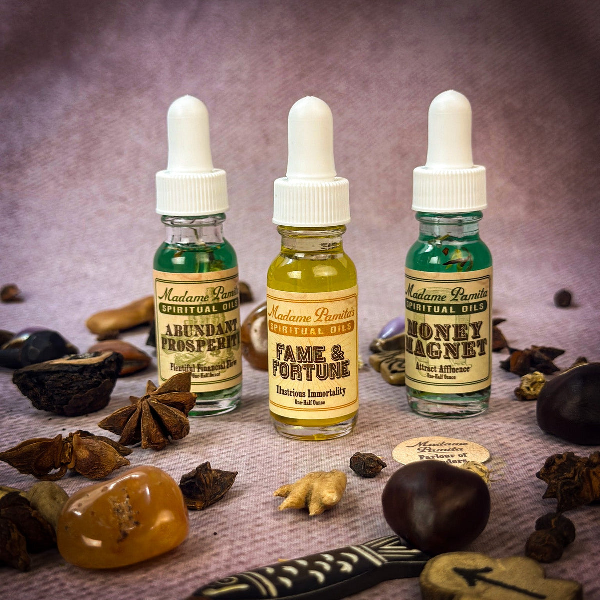 Spiritual Oil Variety Pack: Money Magic | | Wiccan Center