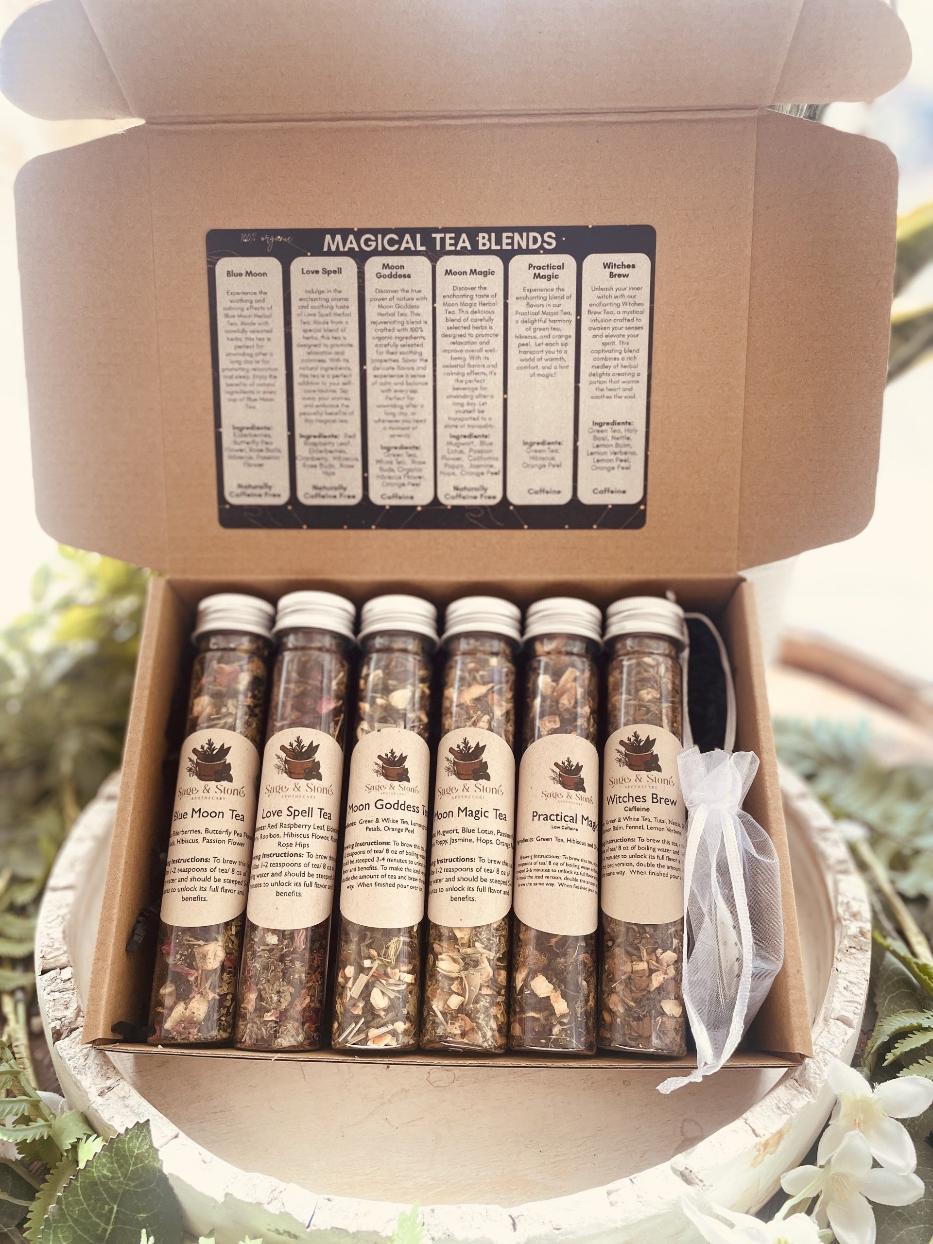 Tea Sampler Sets | Tea & Infusions, Kitchen Magic, Gifts | Wiccan Center