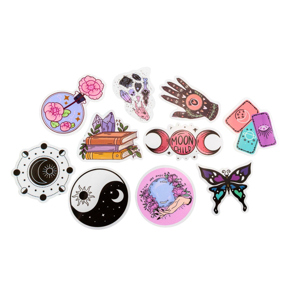 Witchy Boho Stickers 10pk