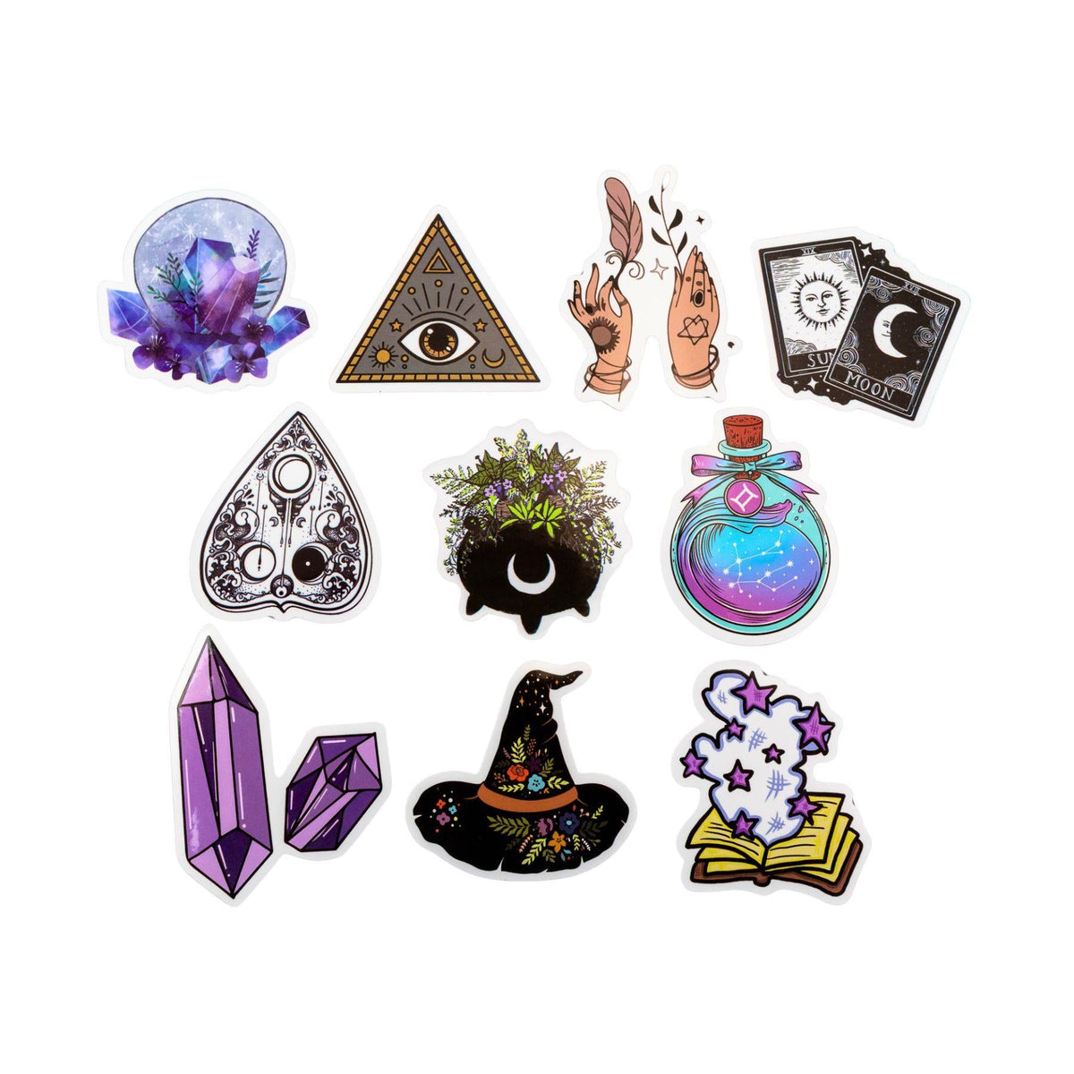 Witchy Boho Stickers 10pk