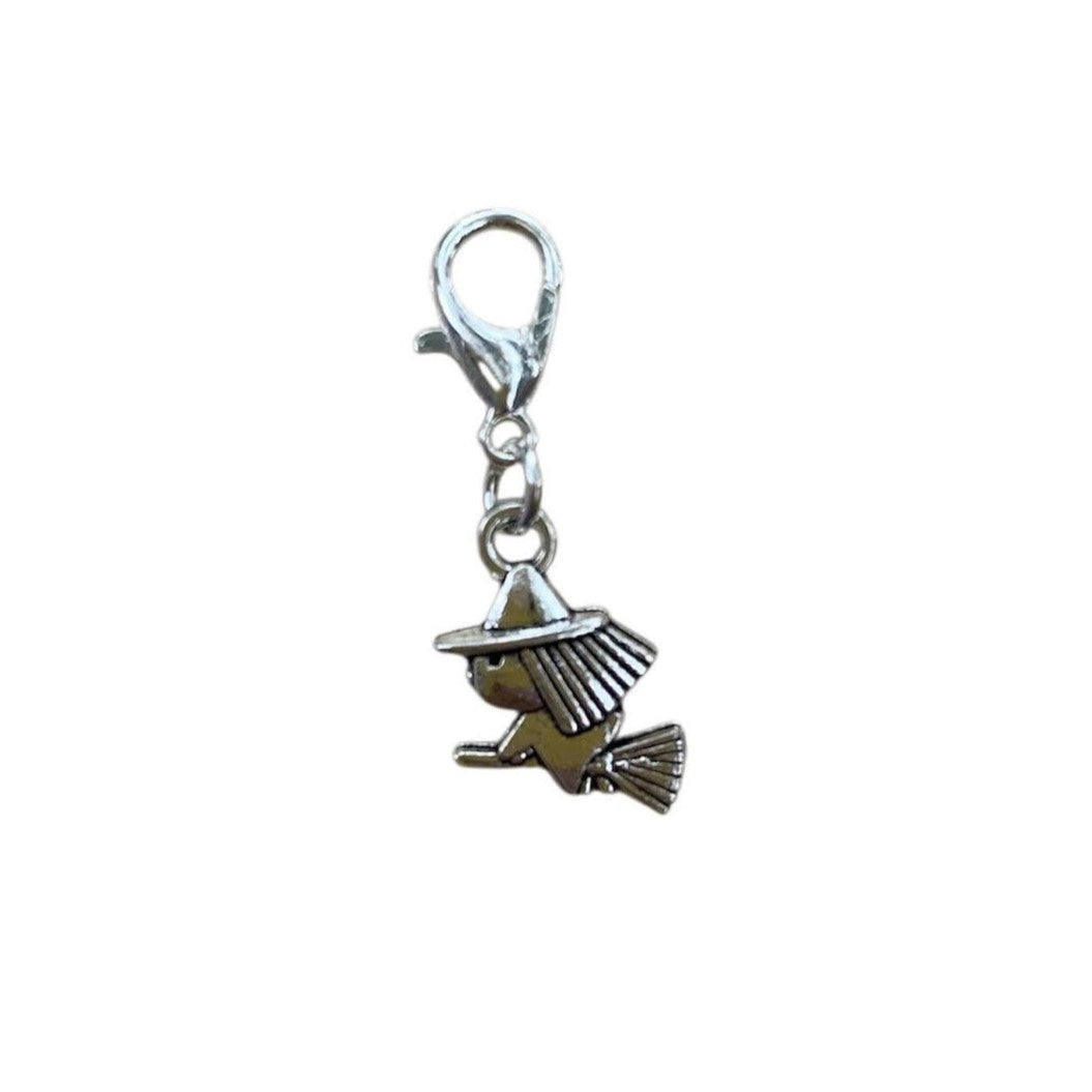 Witchy Charms - Witch on Broom | | Wiccan Center