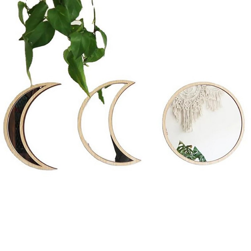 Moon Phase Wall Mirrors | Home Decor | Wiccan Center